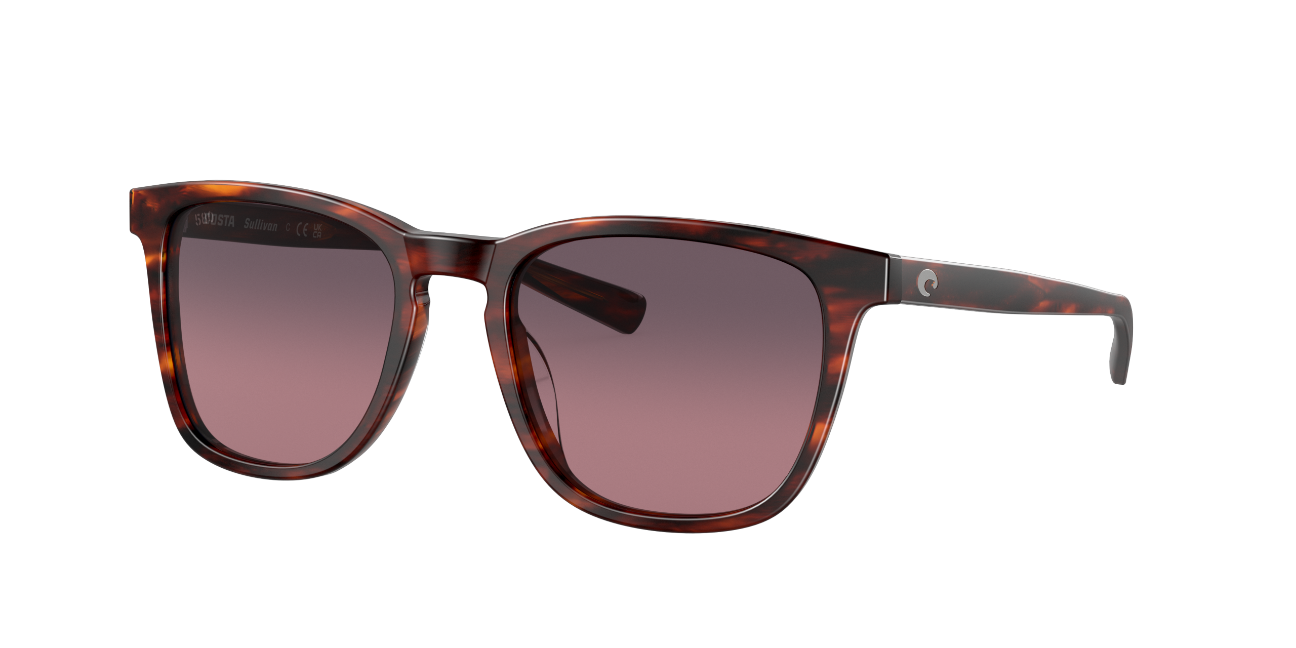 Sullivan Polarized Sunglasses in Rose Gradient