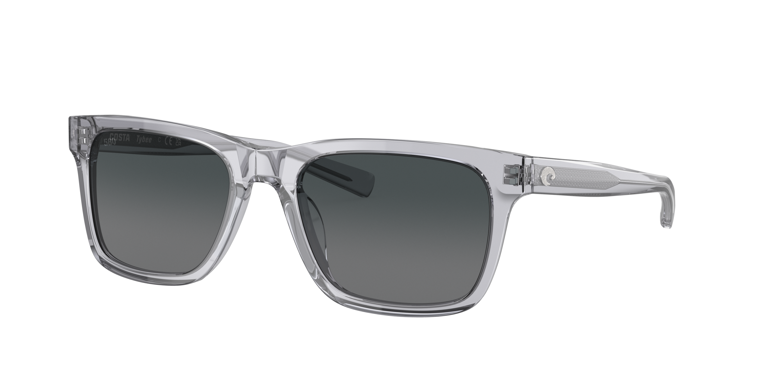 Tybee Polarized Sunglasses in Gray Gradient