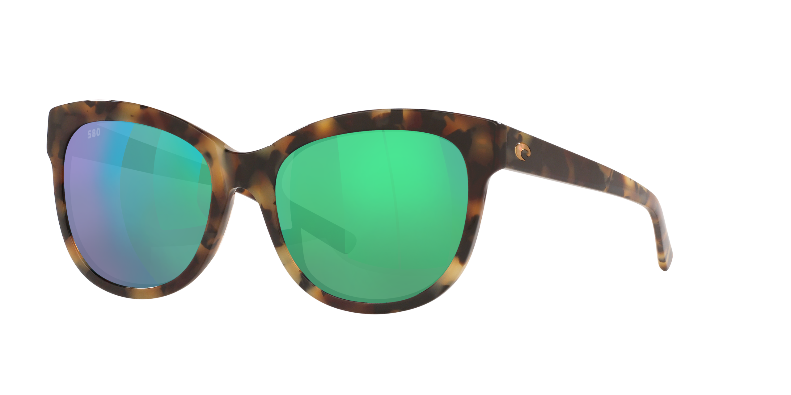 Bimini Polarized Sunglasses in Green Mirror
