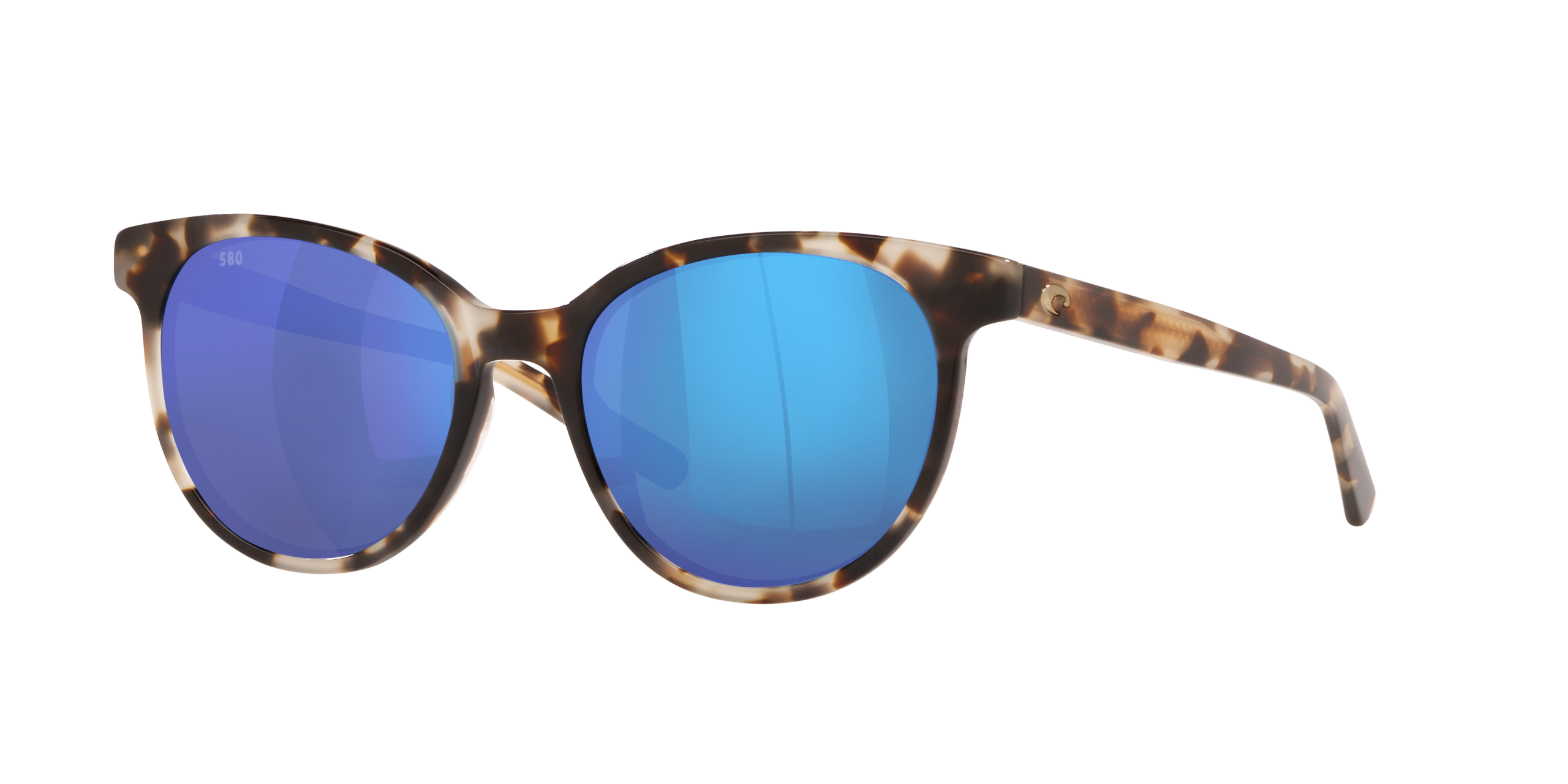 Isla Polarized Sunglasses in Blue Mirror