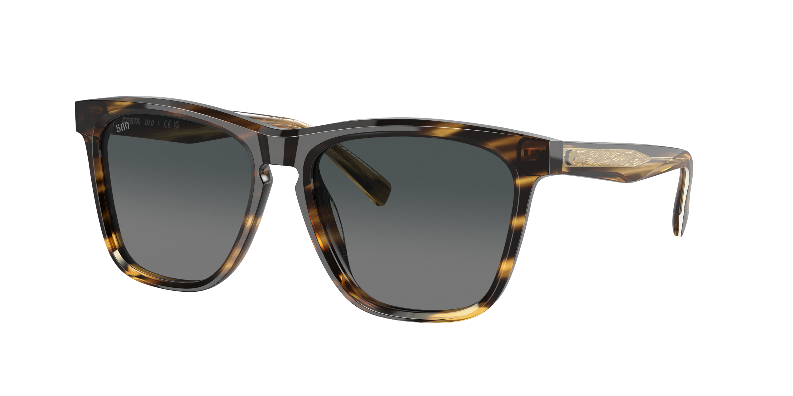 Ulu Polarized Sunglasses in Gray Gradient