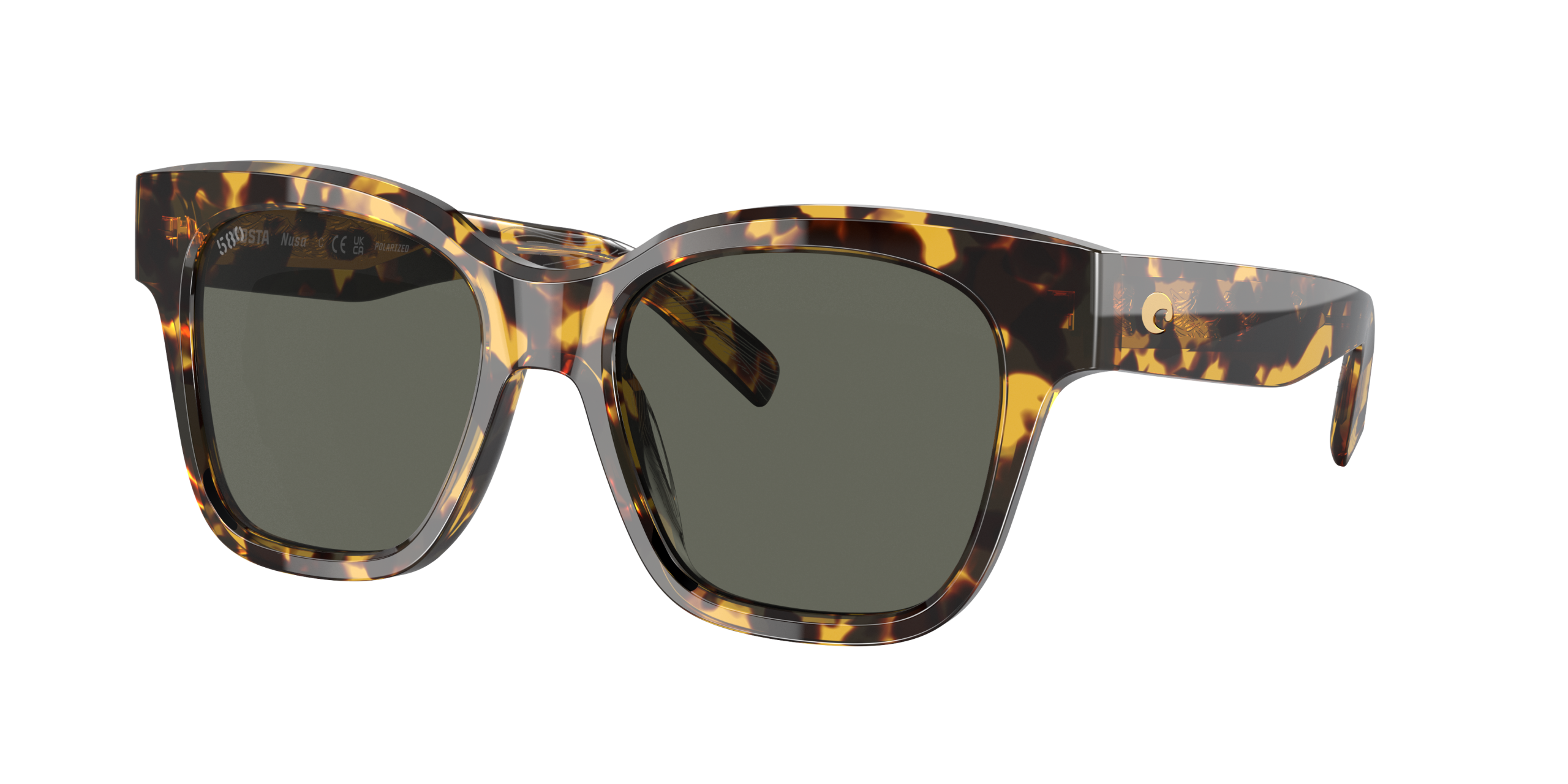 Nusa Polarized Sunglasses in Gray