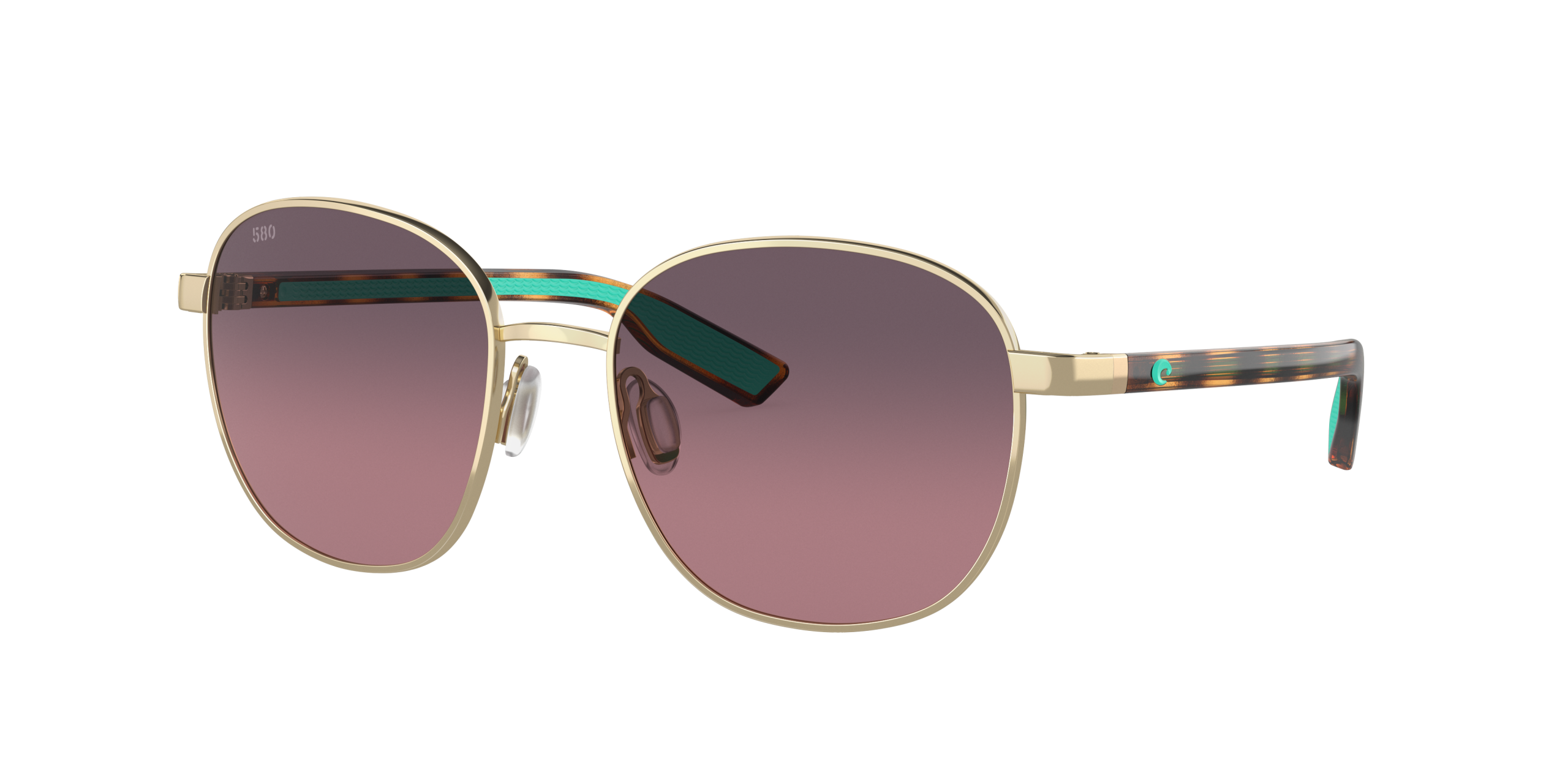Egret Polarized Sunglasses in Rose Gradient