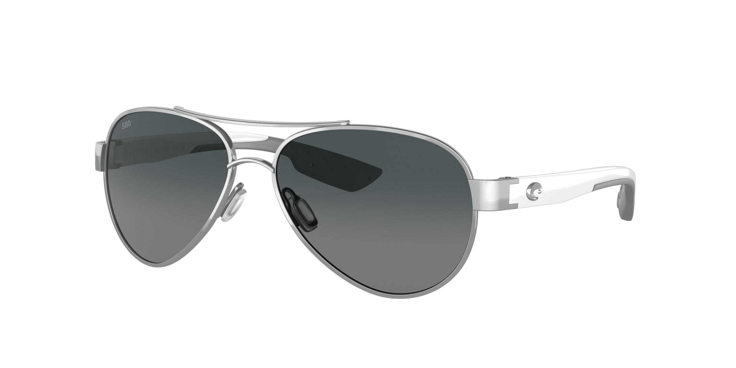 Loreto Polarized Sunglasses in Gray Gradient