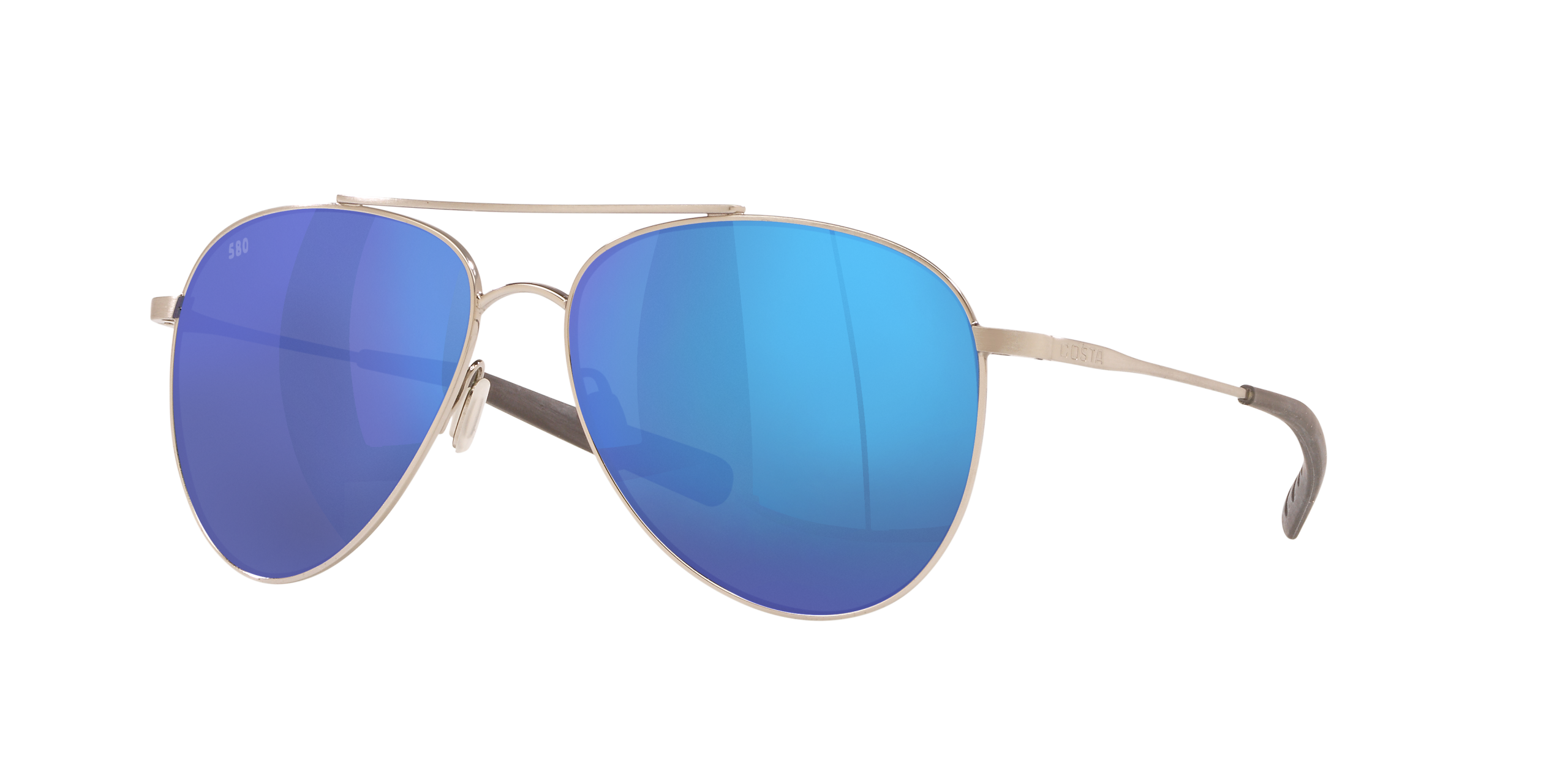 Cook Polarized Sunglasses in Blue Mirror