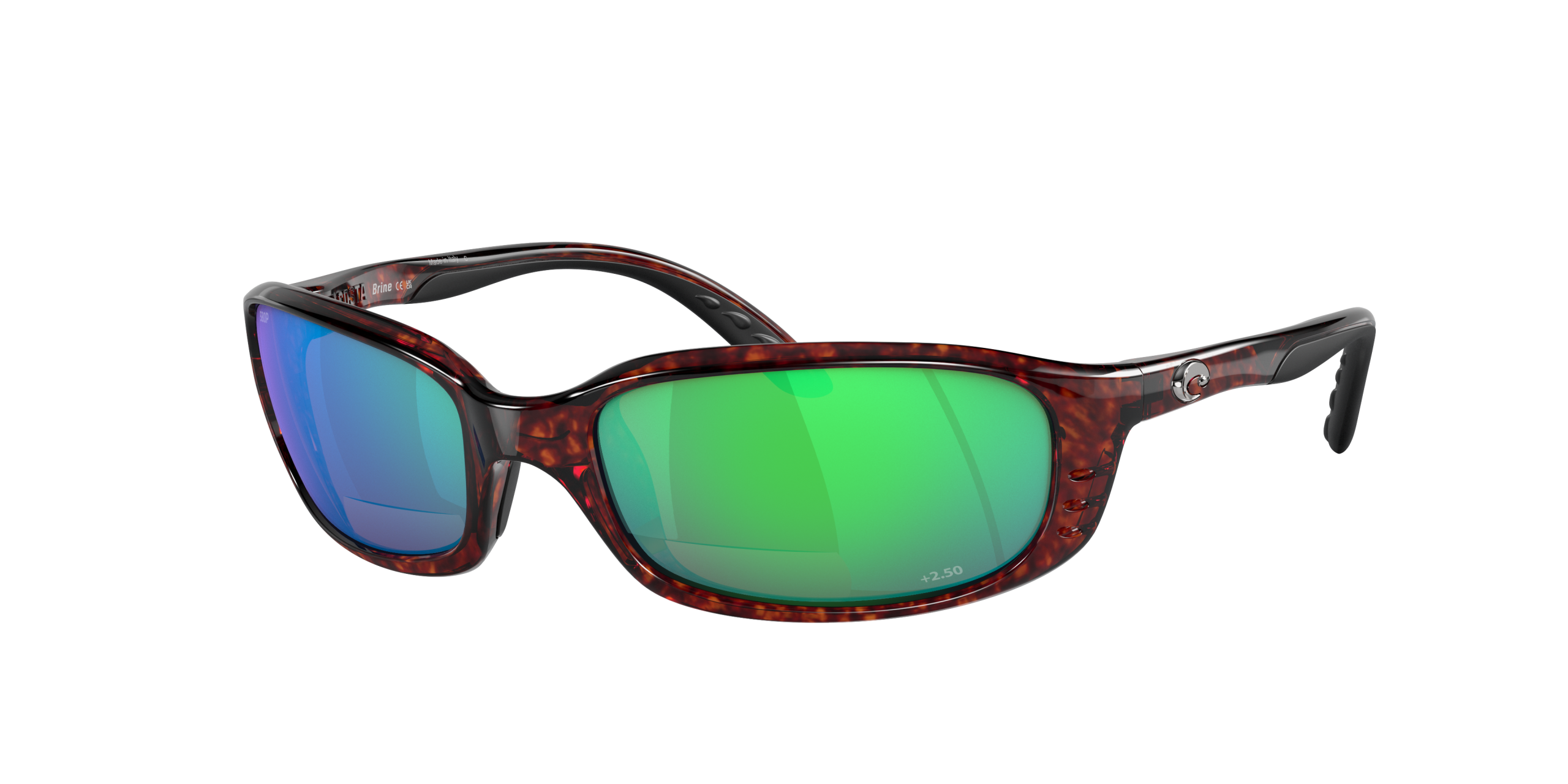 Brine Readers Polarized Sunglasses in Green Mirror