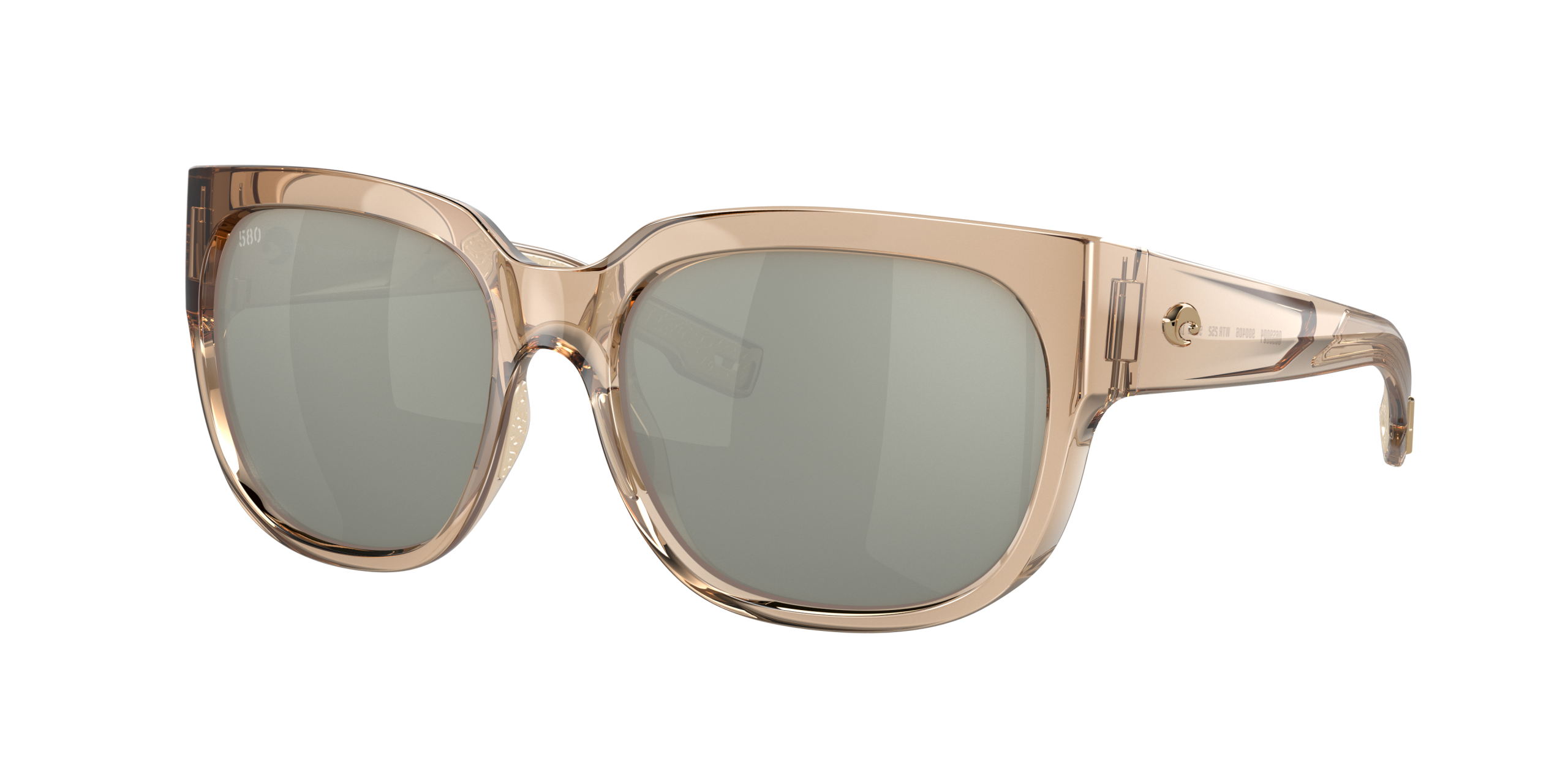 Waterwoman 2 Polarized Sunglasses in Gray Silver Mirror