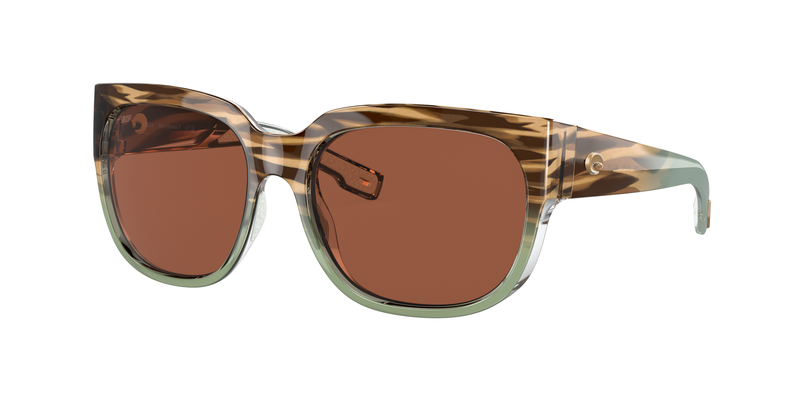Waterwoman 2 Polarized Sunglasses in Copper