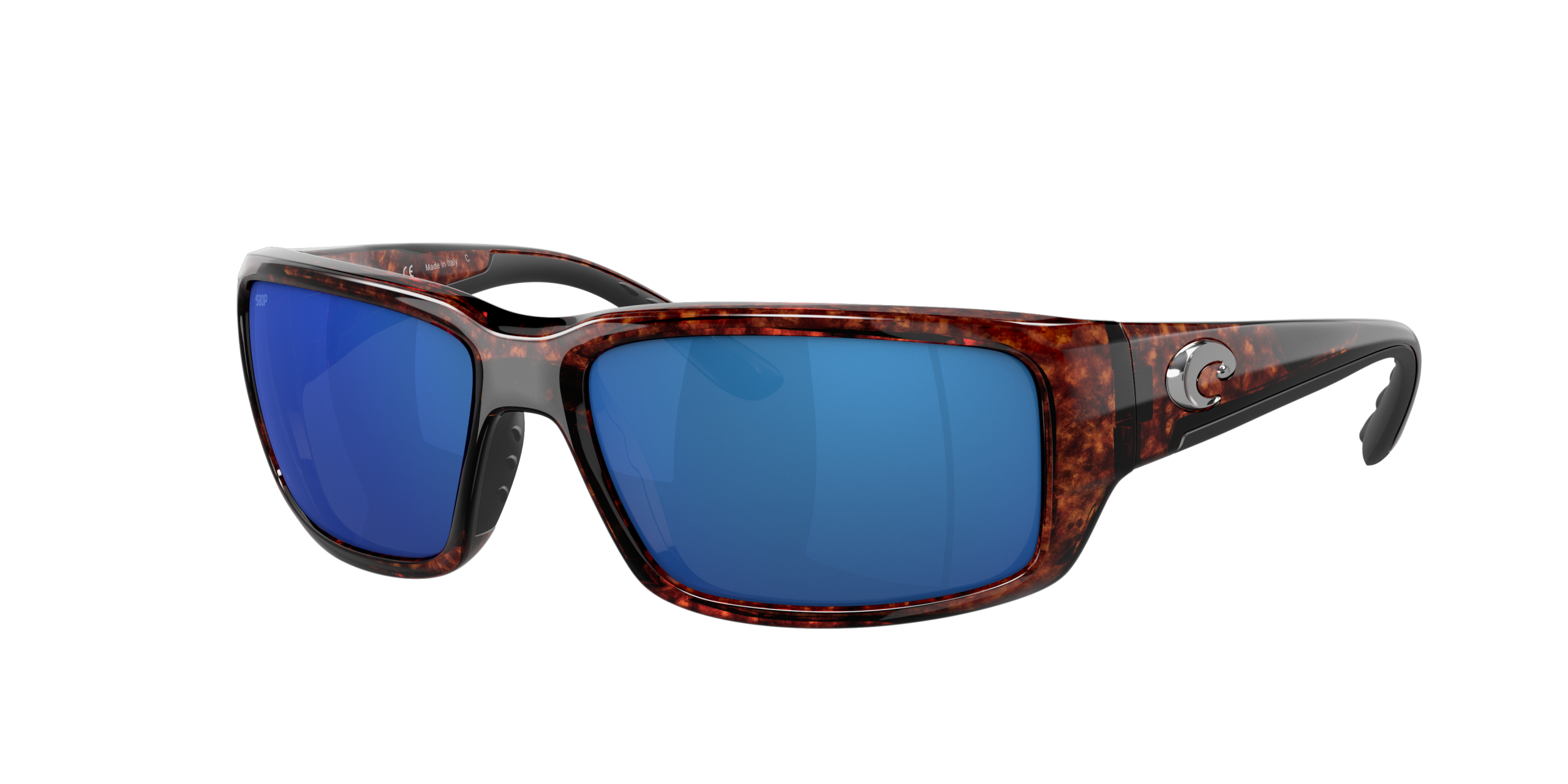 Fantail Polarized Sunglasses in Blue Mirror
