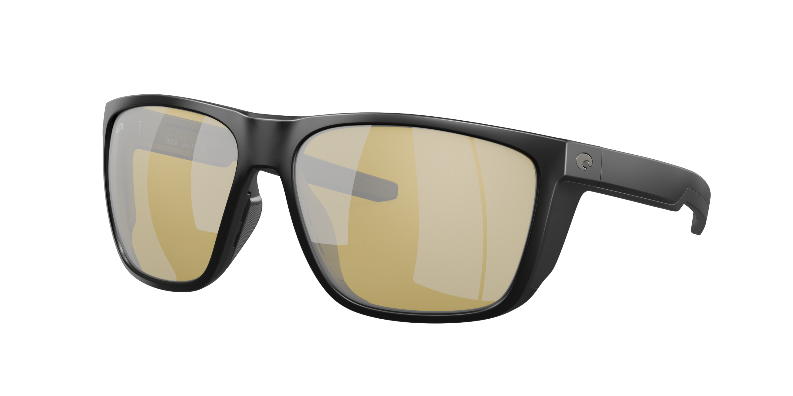 Ferg XL Polarized Sunglasses in Sunrise Silver Mirror