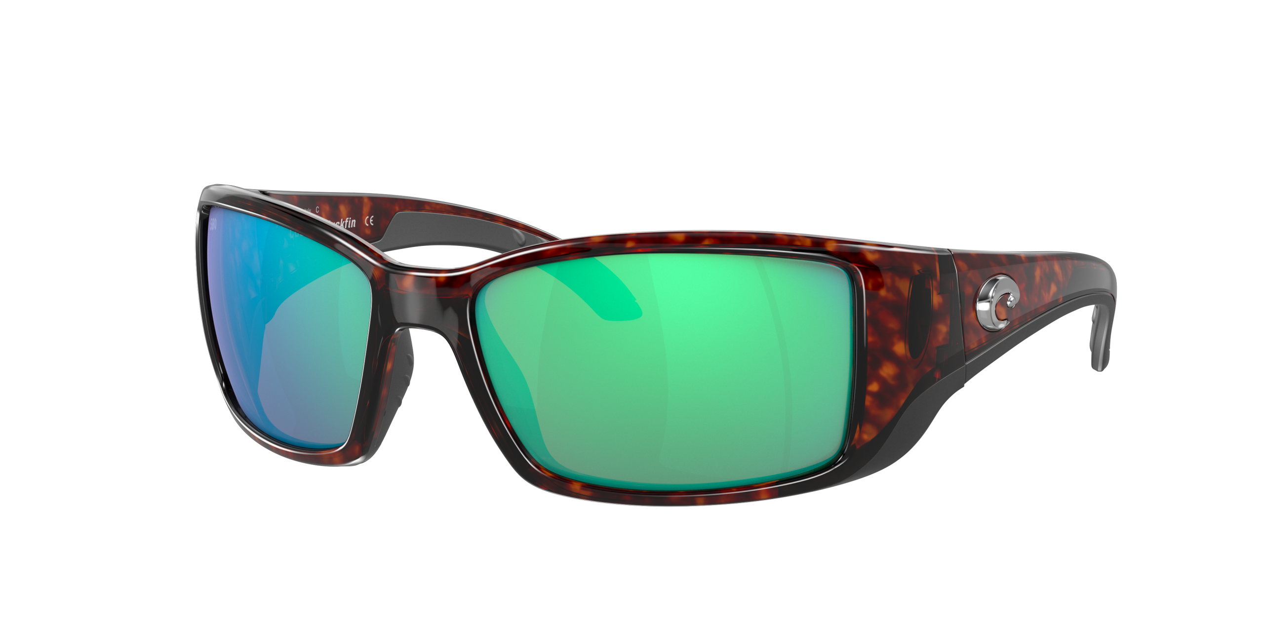 Blackfin Polarized Sunglasses in Green Mirror