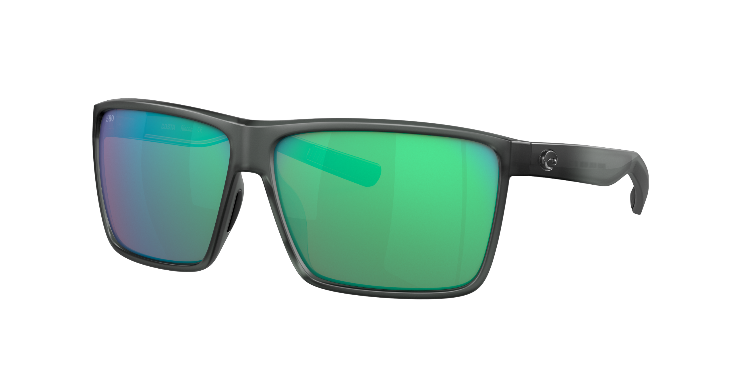 Rincon Polarized Sunglasses in Green Mirror