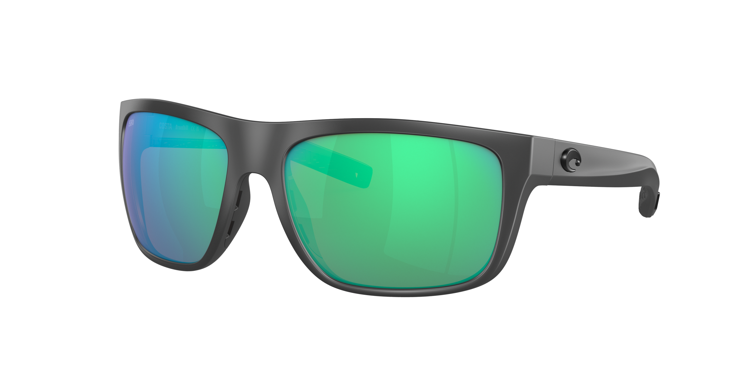 Broadbill Polarized Sunglasses in Green Mirror