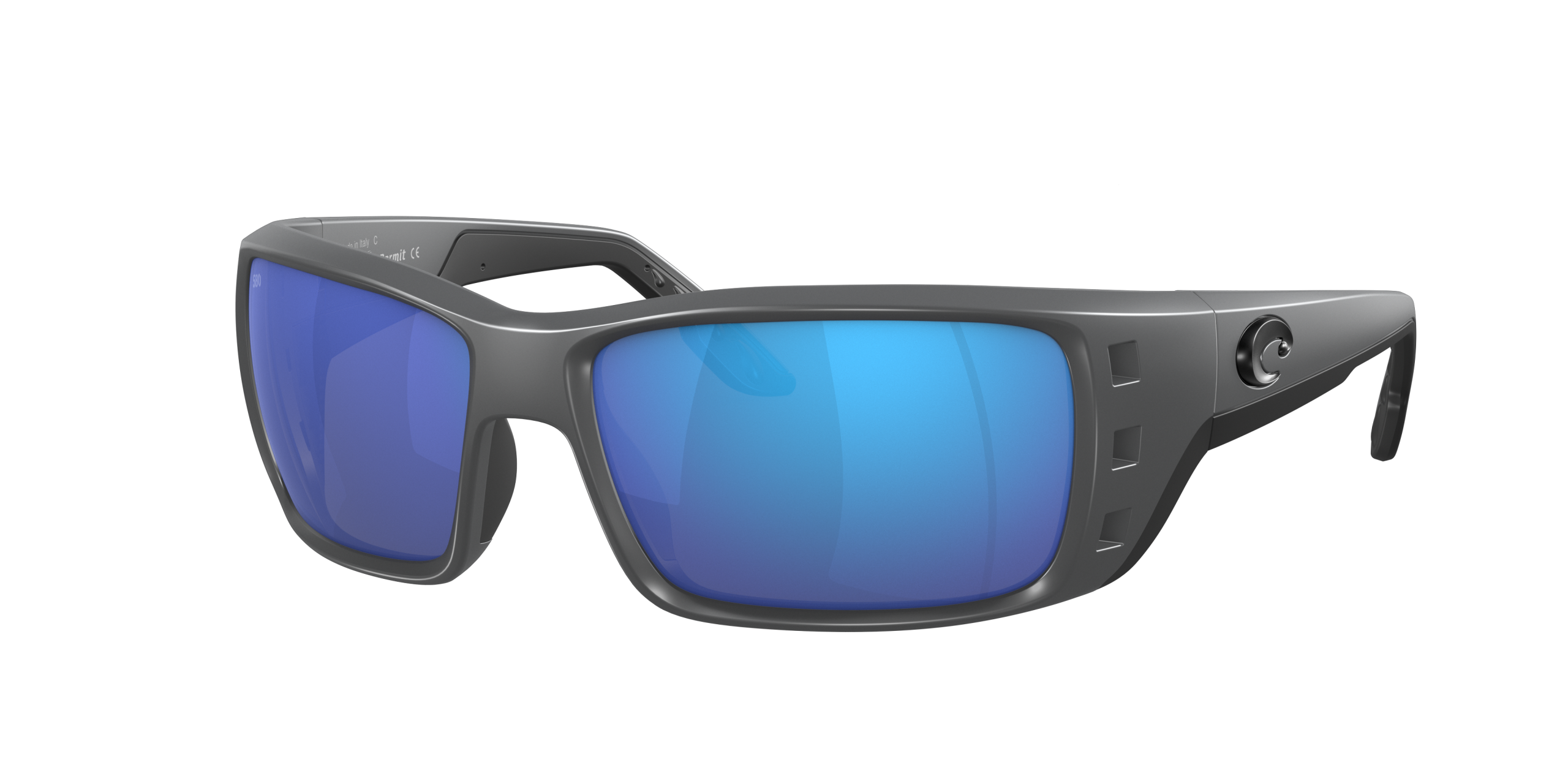 Permit Polarized Sunglasses in Blue Mirror