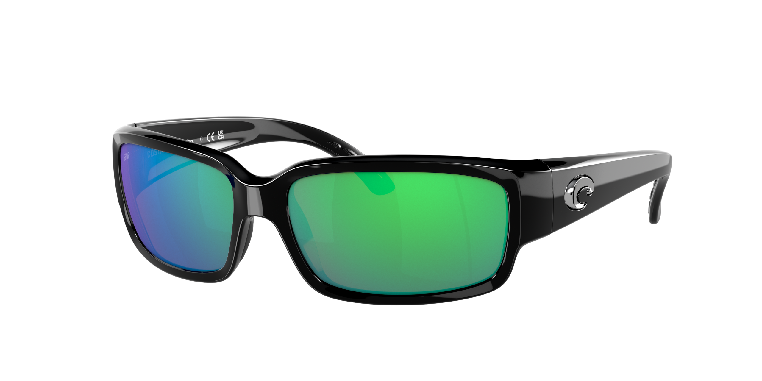 Caballito Polarized Sunglasses in Green Mirror