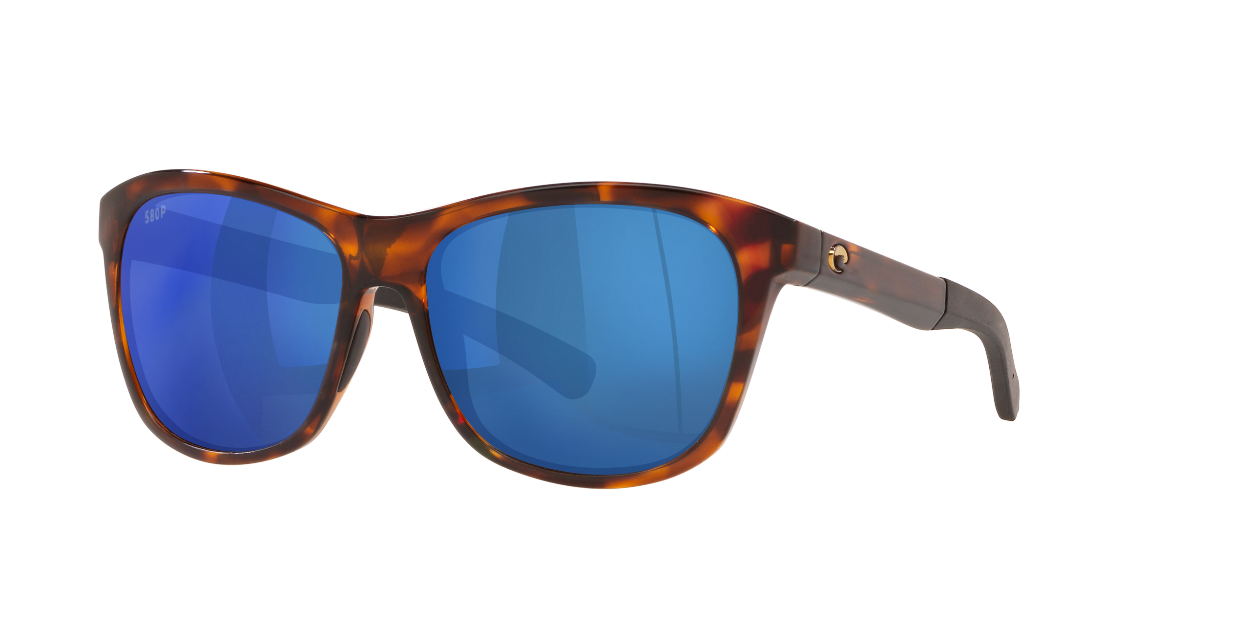 Vela Polarized Sunglasses in Blue Mirror
