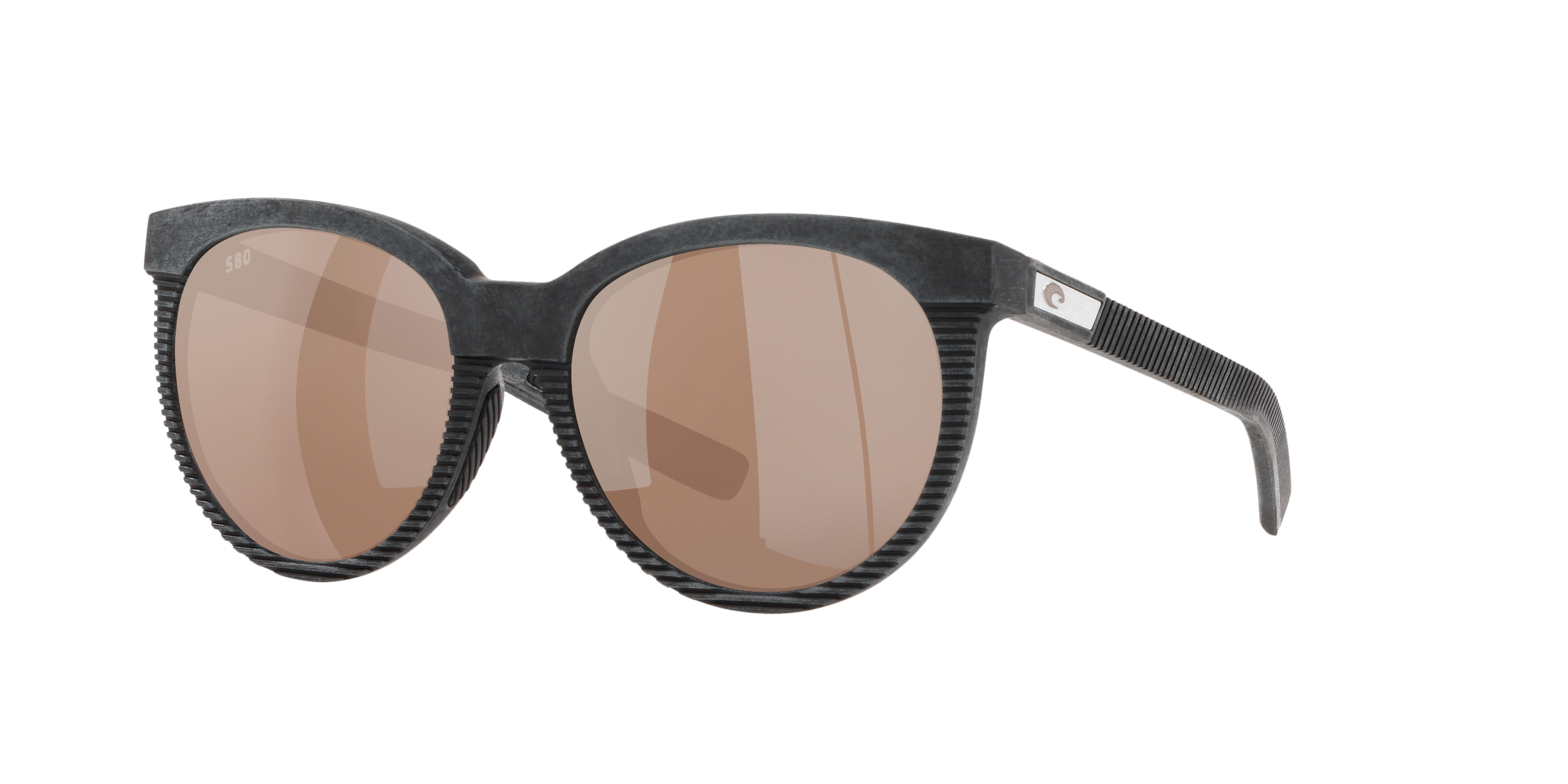 Victoria Polarized Sunglasses in Copper Silver Mirror