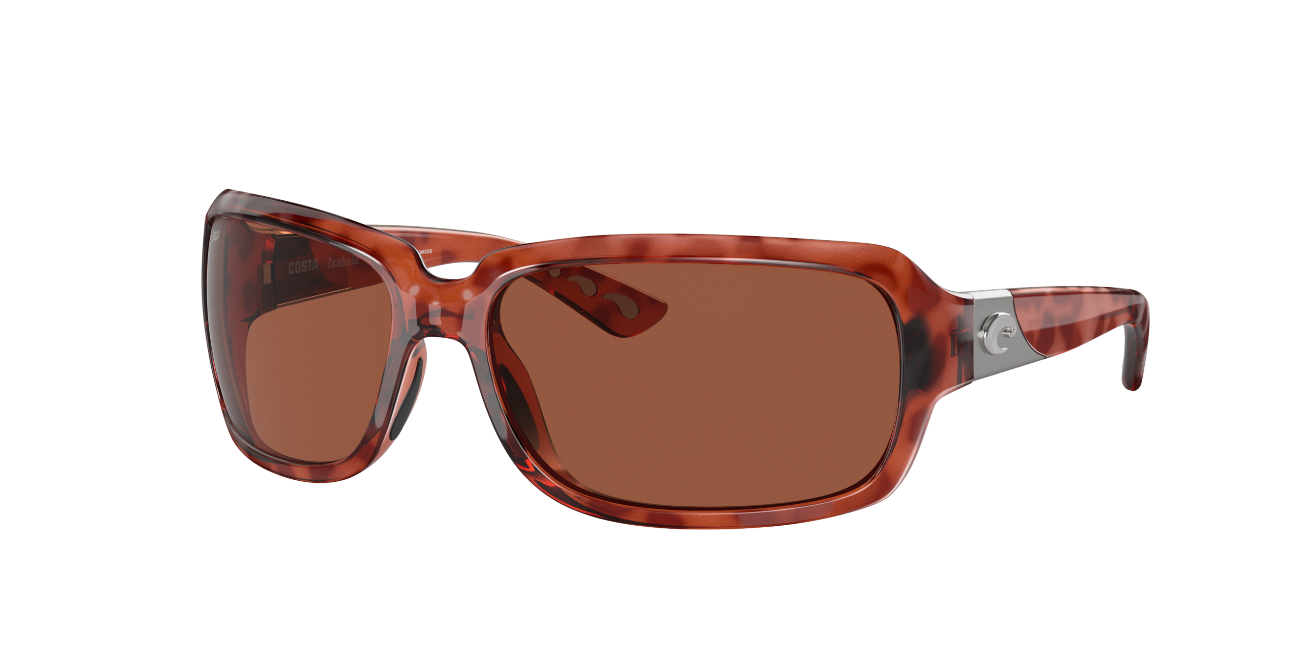 Isabela Polarized Sunglasses in Copper