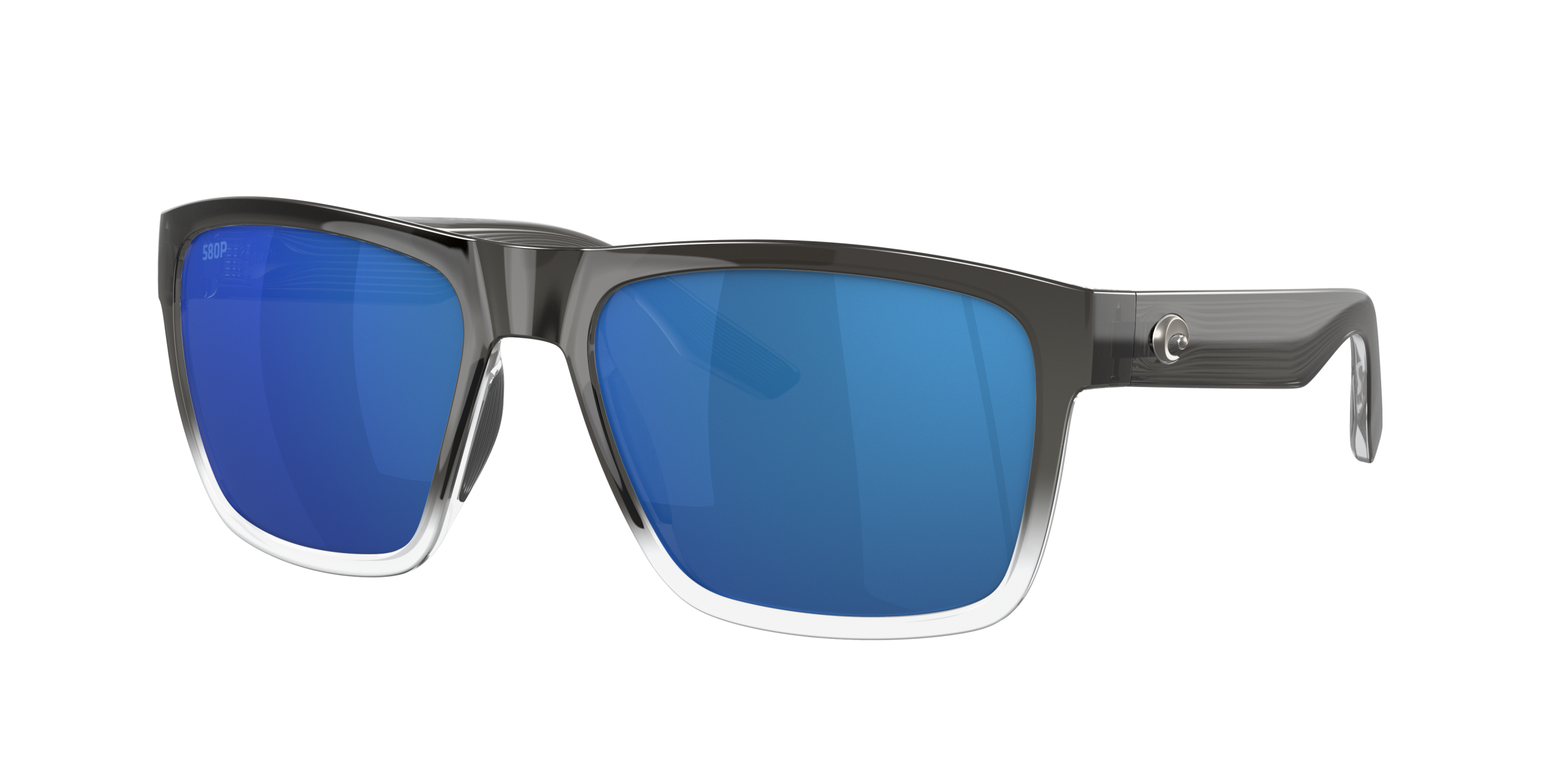 Paunch XL Polarized Sunglasses in Blue Mirror