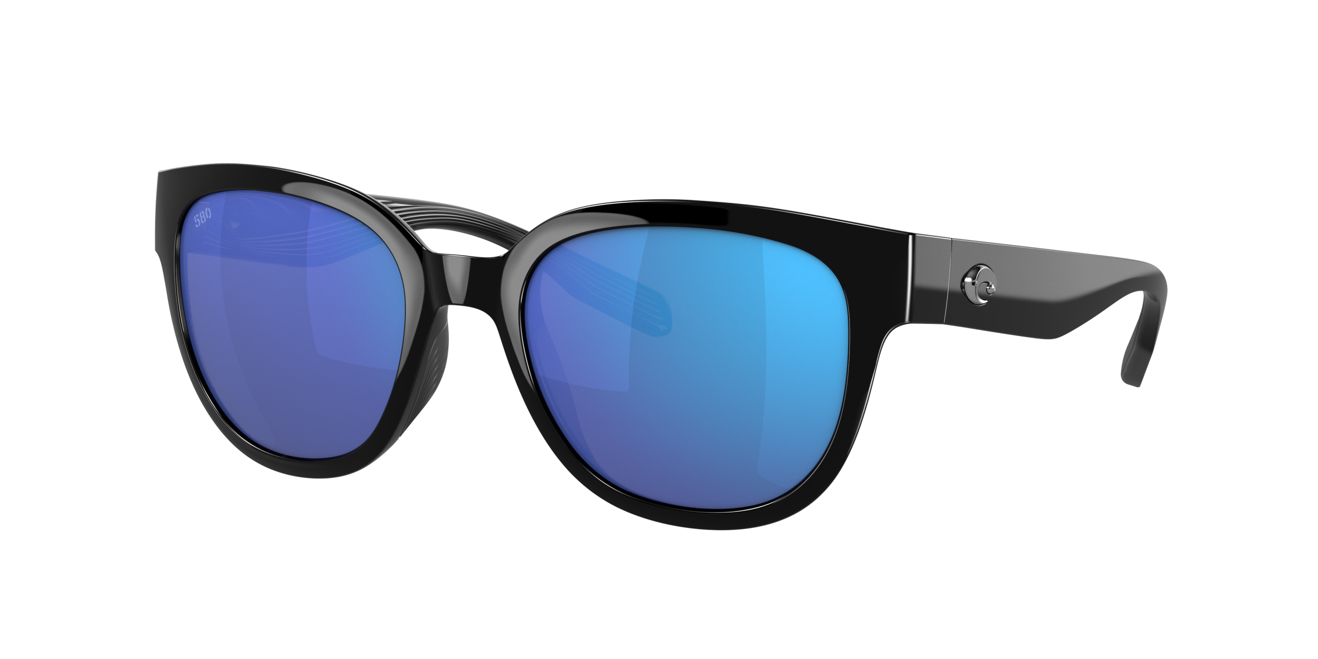 Salina Polarized Sunglasses in Blue Mirror