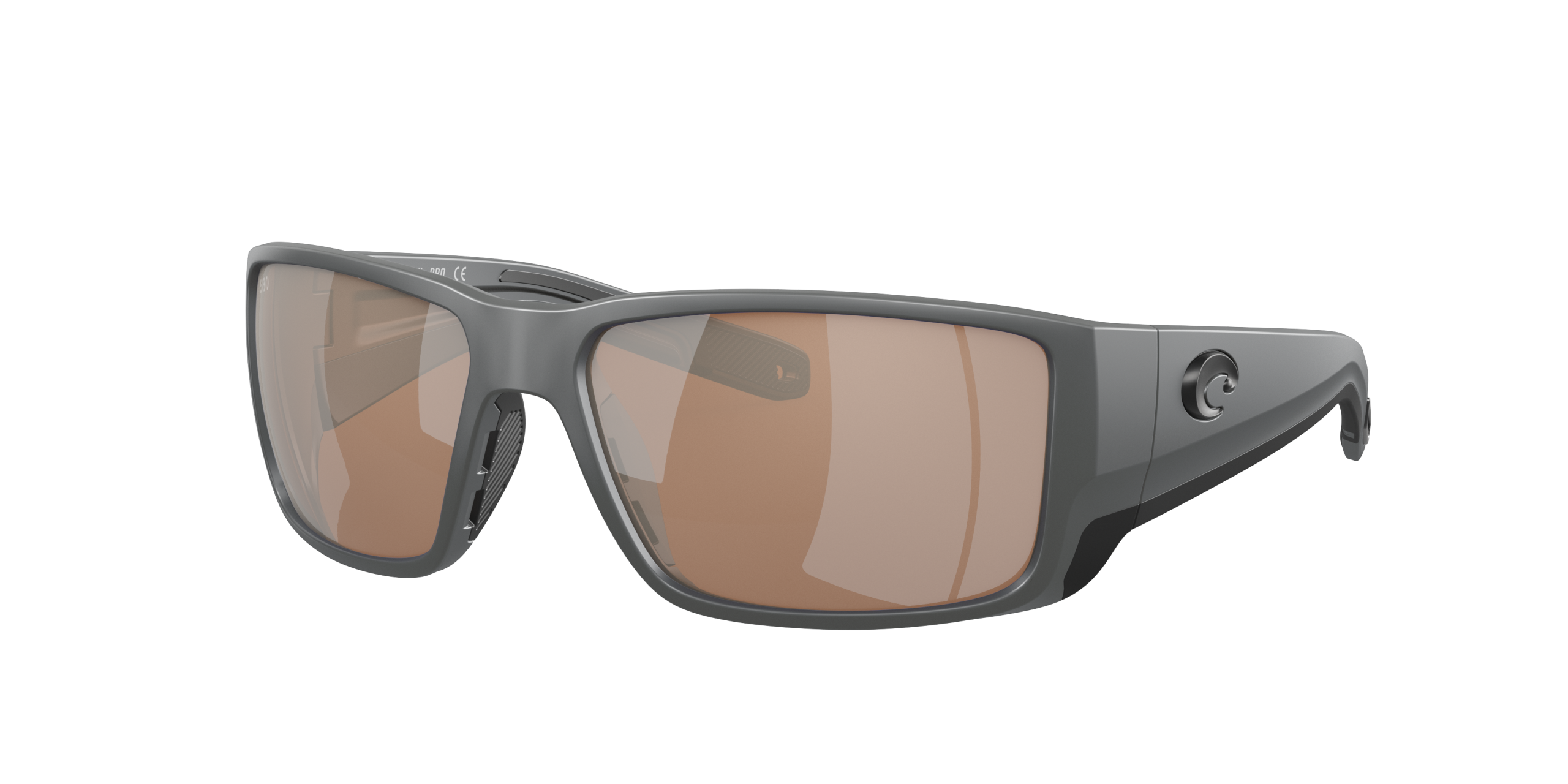 Blackfin PRO Polarized Sunglasses in Copper Silver Mirror