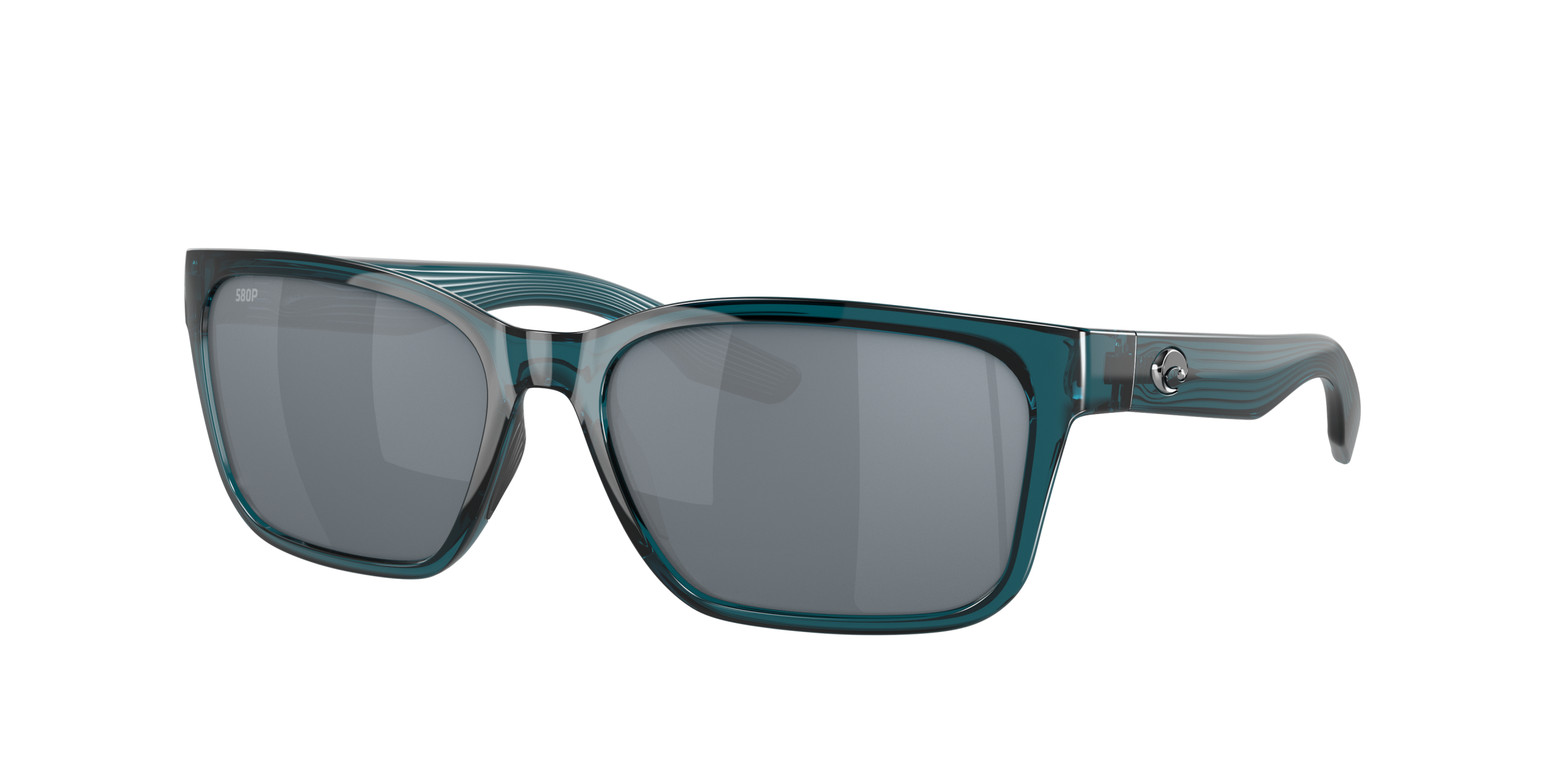 Palmas Polarized Sunglasses in Gray Silver Mirror