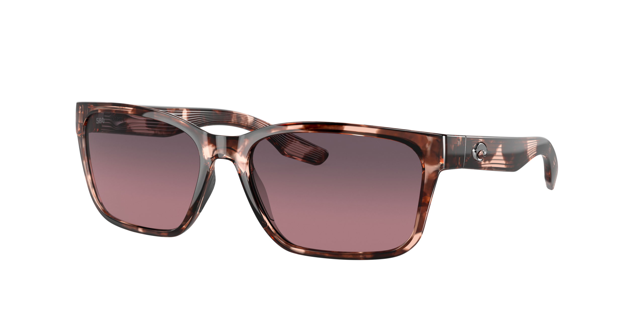 Palmas Polarized Sunglasses in Rose Gradient