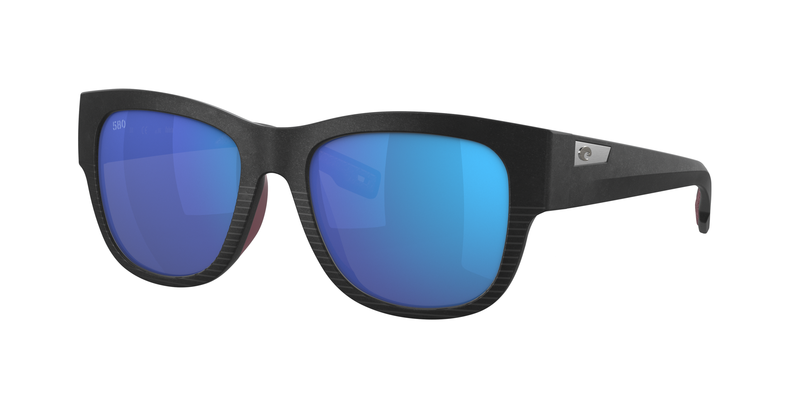 Caleta Polarized Sunglasses in Blue Mirror