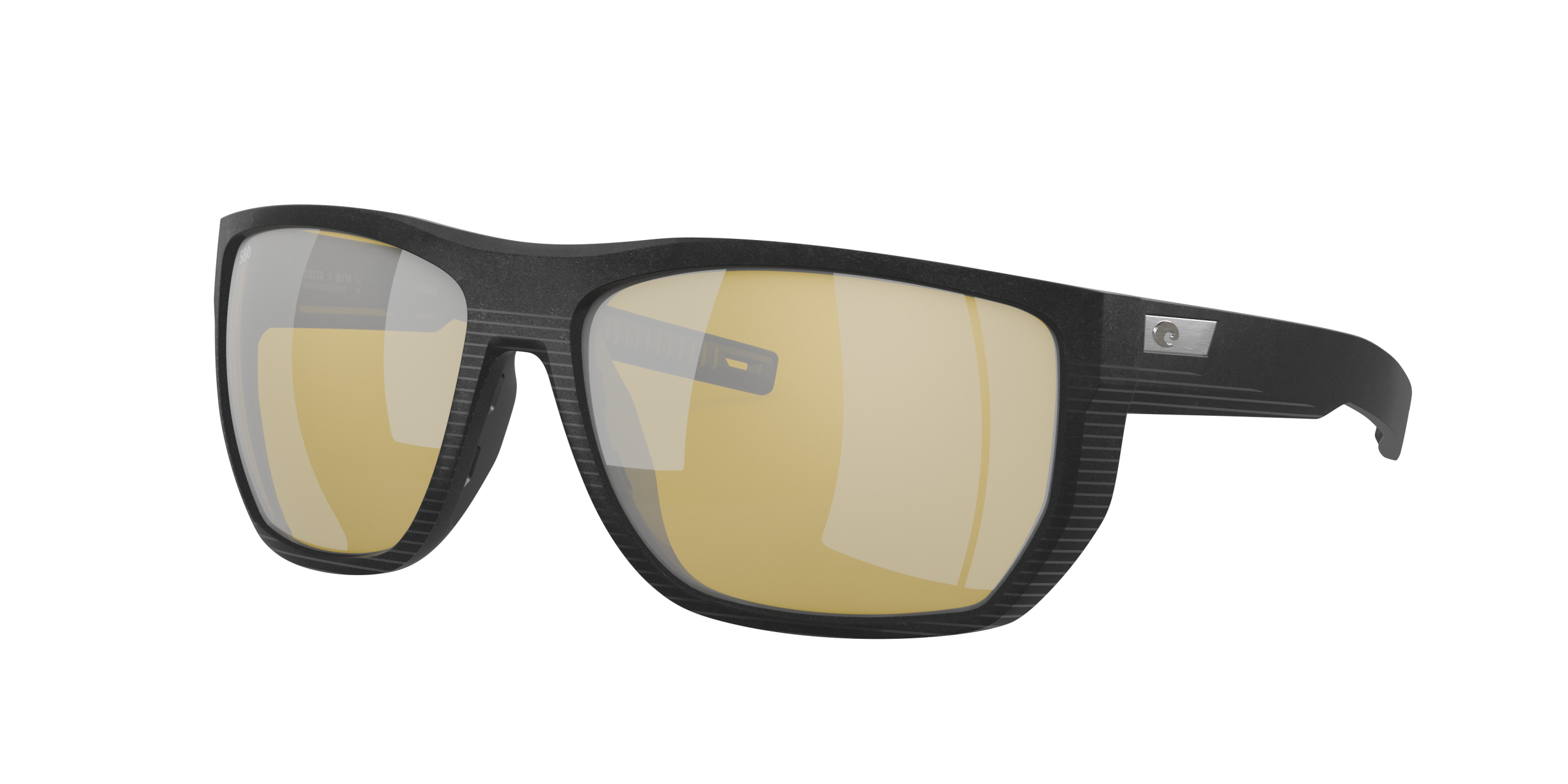 Santiago Polarized Sunglasses in Sunrise Silver Mirror