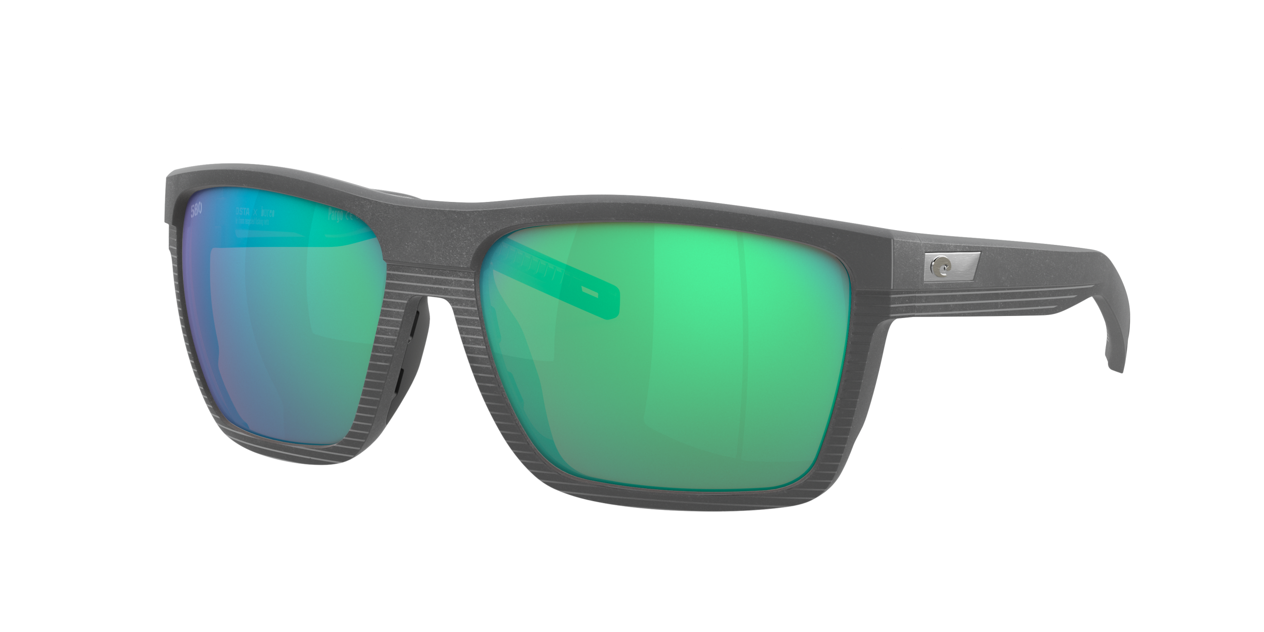 Pargo Polarized Sunglasses in Green Mirror