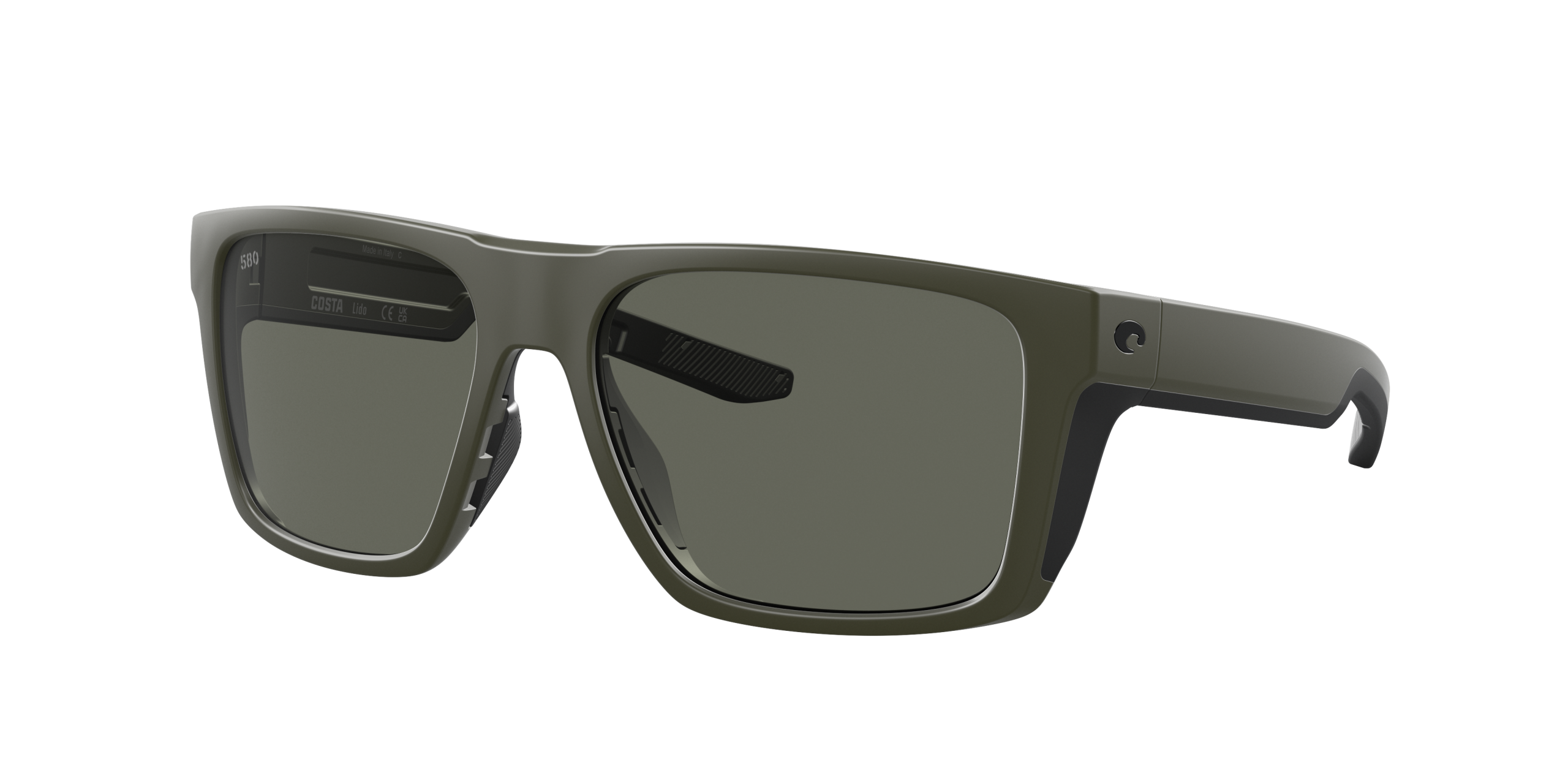 Lido Polarized Sunglasses in Gray