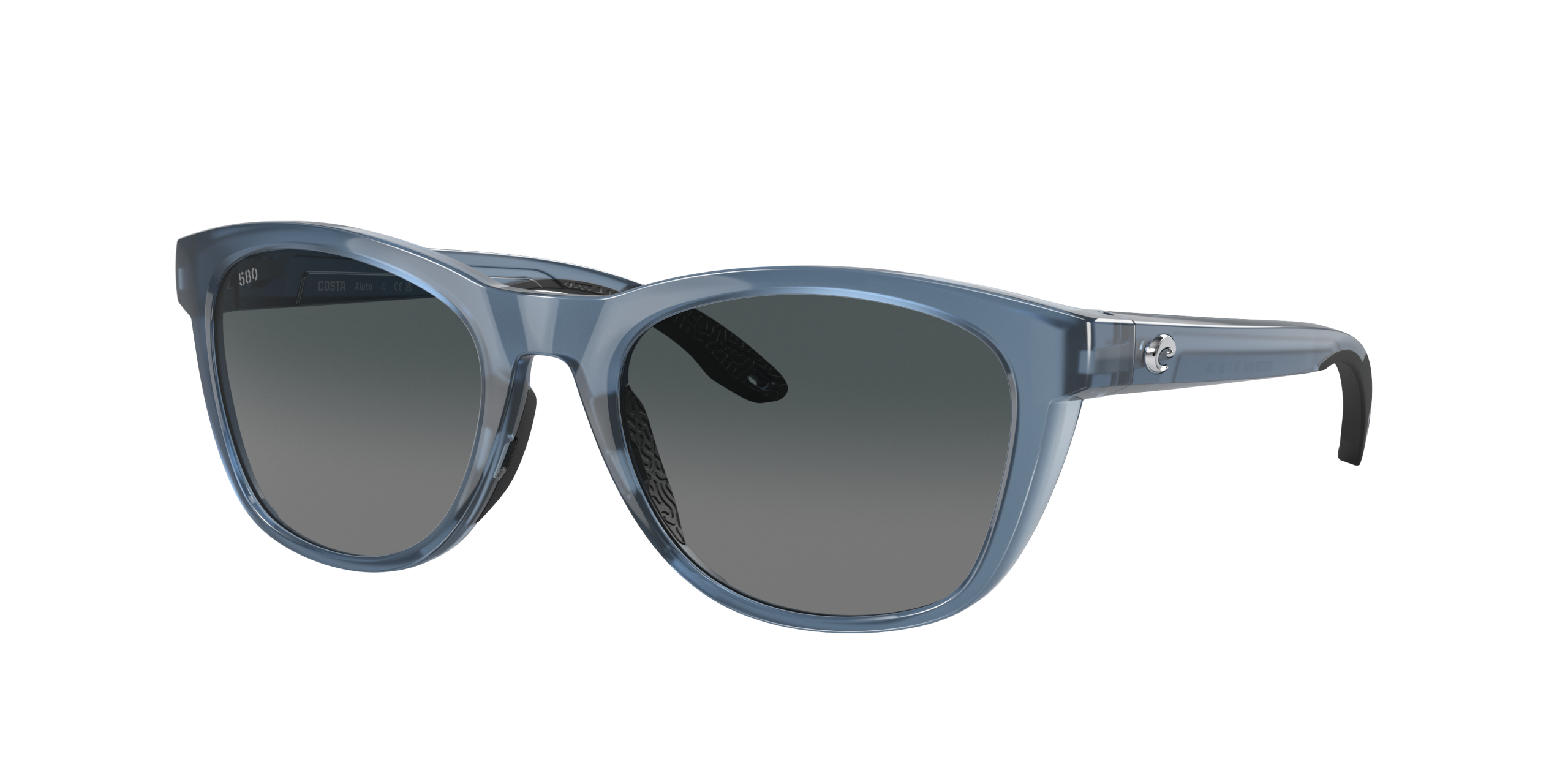 Aleta Polarized Sunglasses in Gray Gradient
