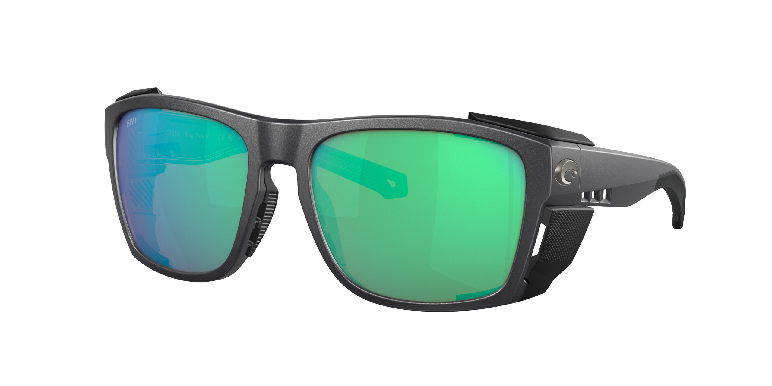 King Tide 6 Polarized Sunglasses in Green Mirror