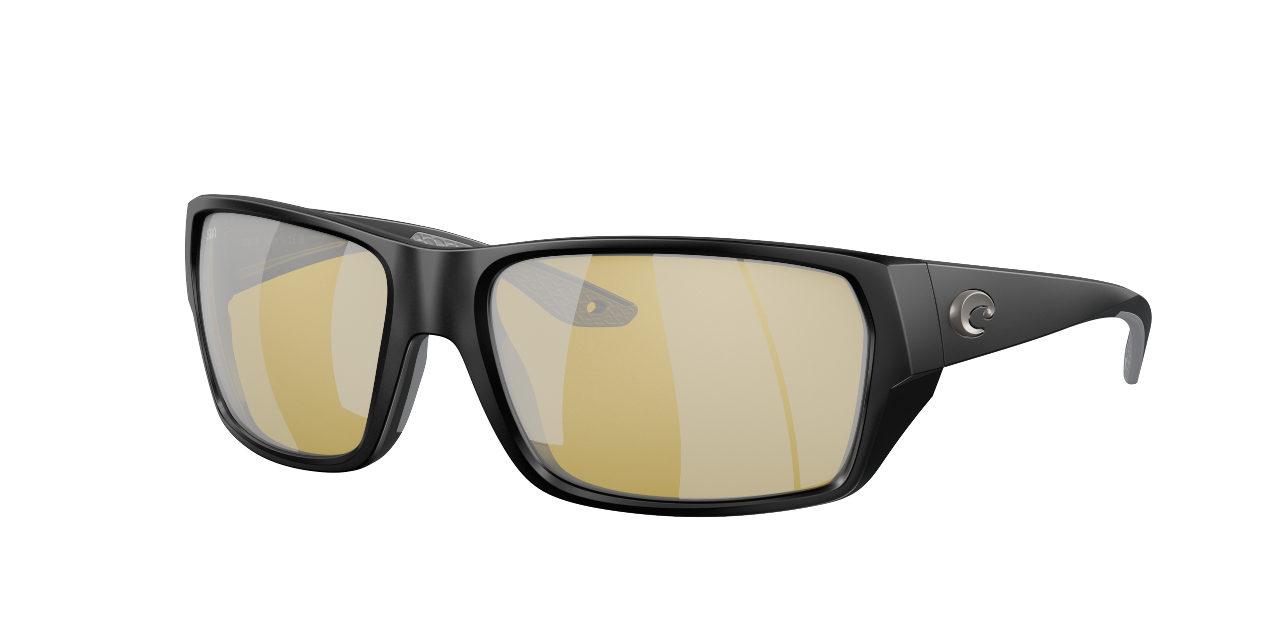 Tailfin Polarized Sunglasses in Sunrise Silver Mirror