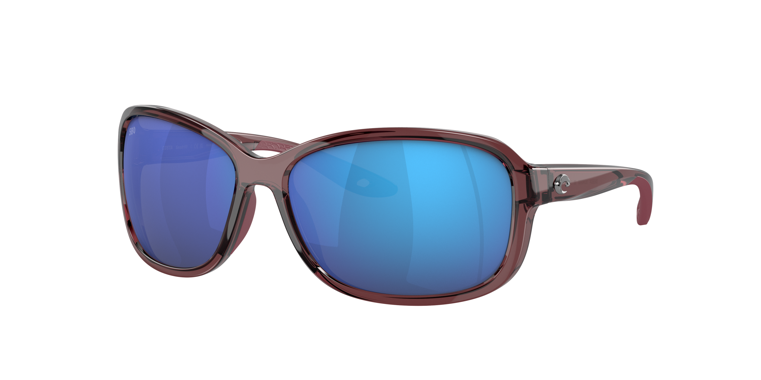 Seadrift Polarized Sunglasses in Blue Mirror