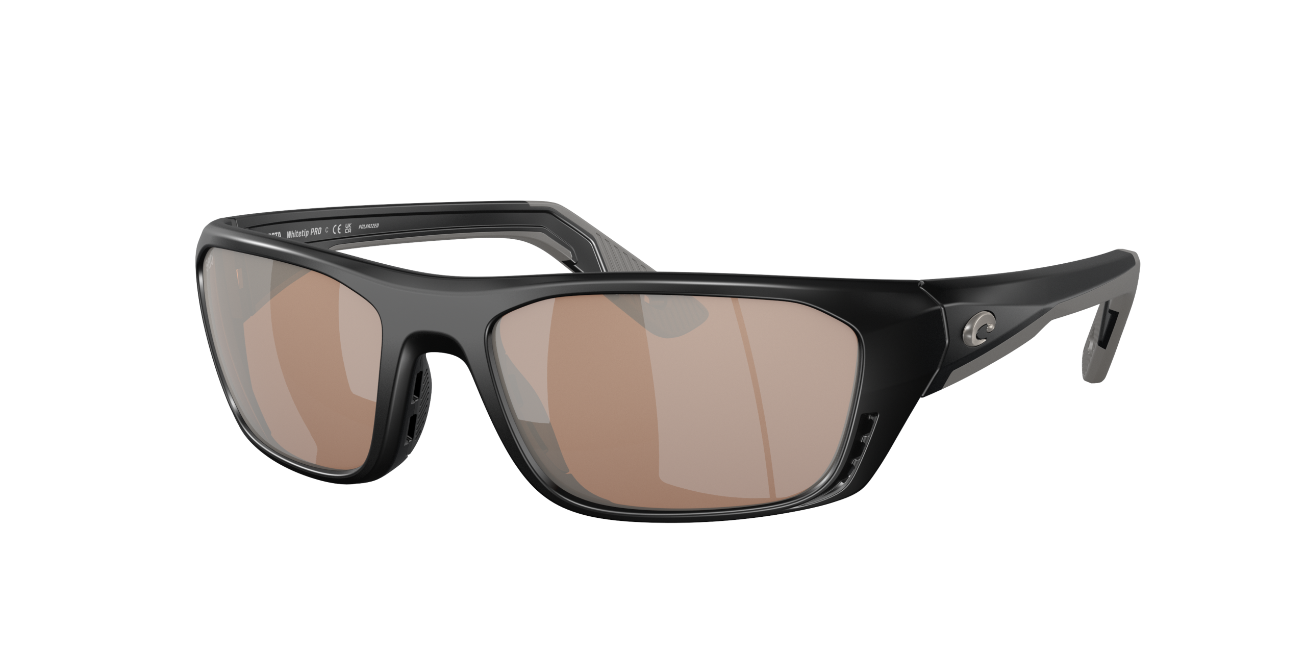 Whitetip PRO Polarized Sunglasses in Copper Silver Mirror