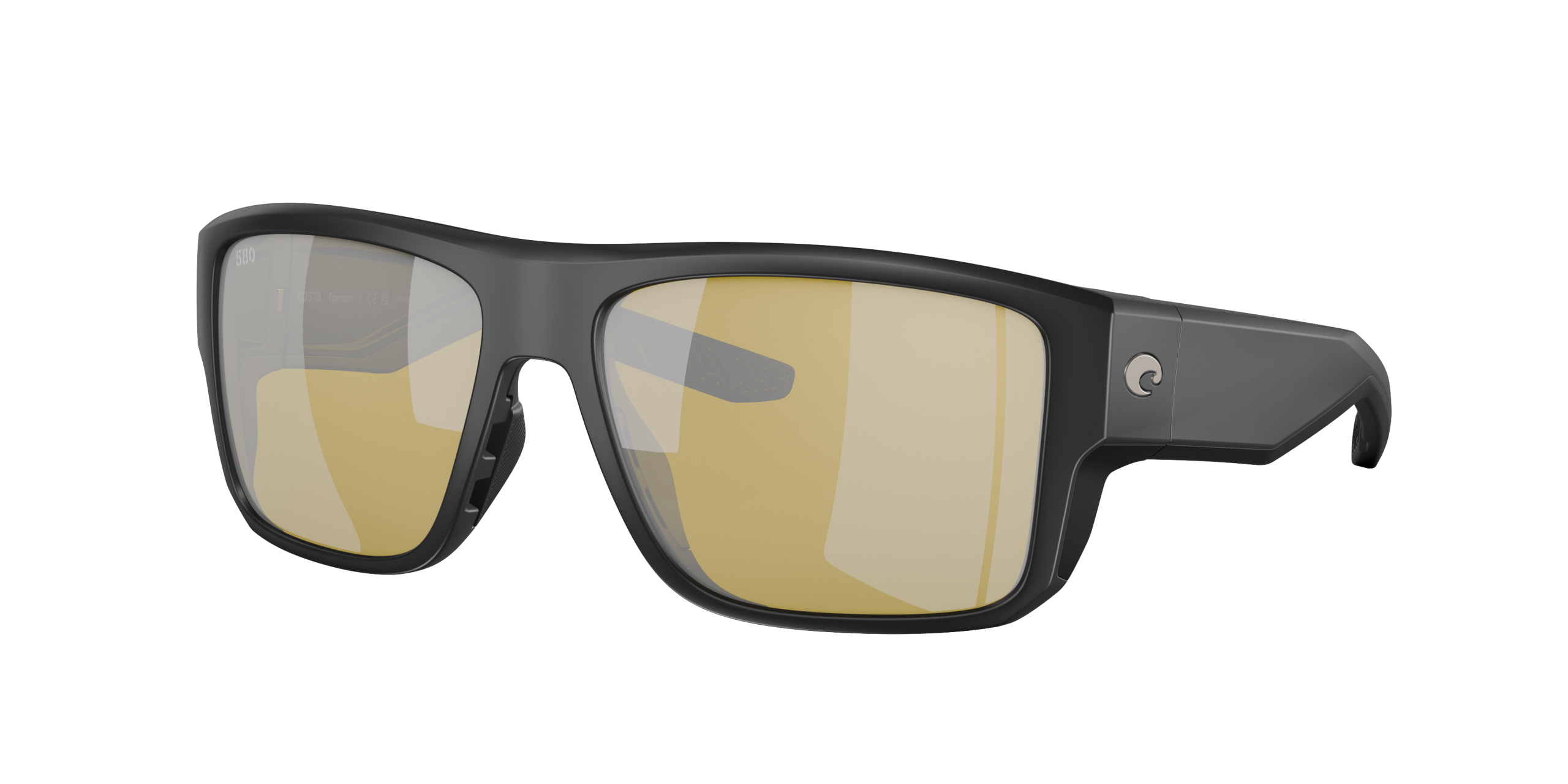 Taxman Polarized Sunglasses in Sunrise Silver Mirror