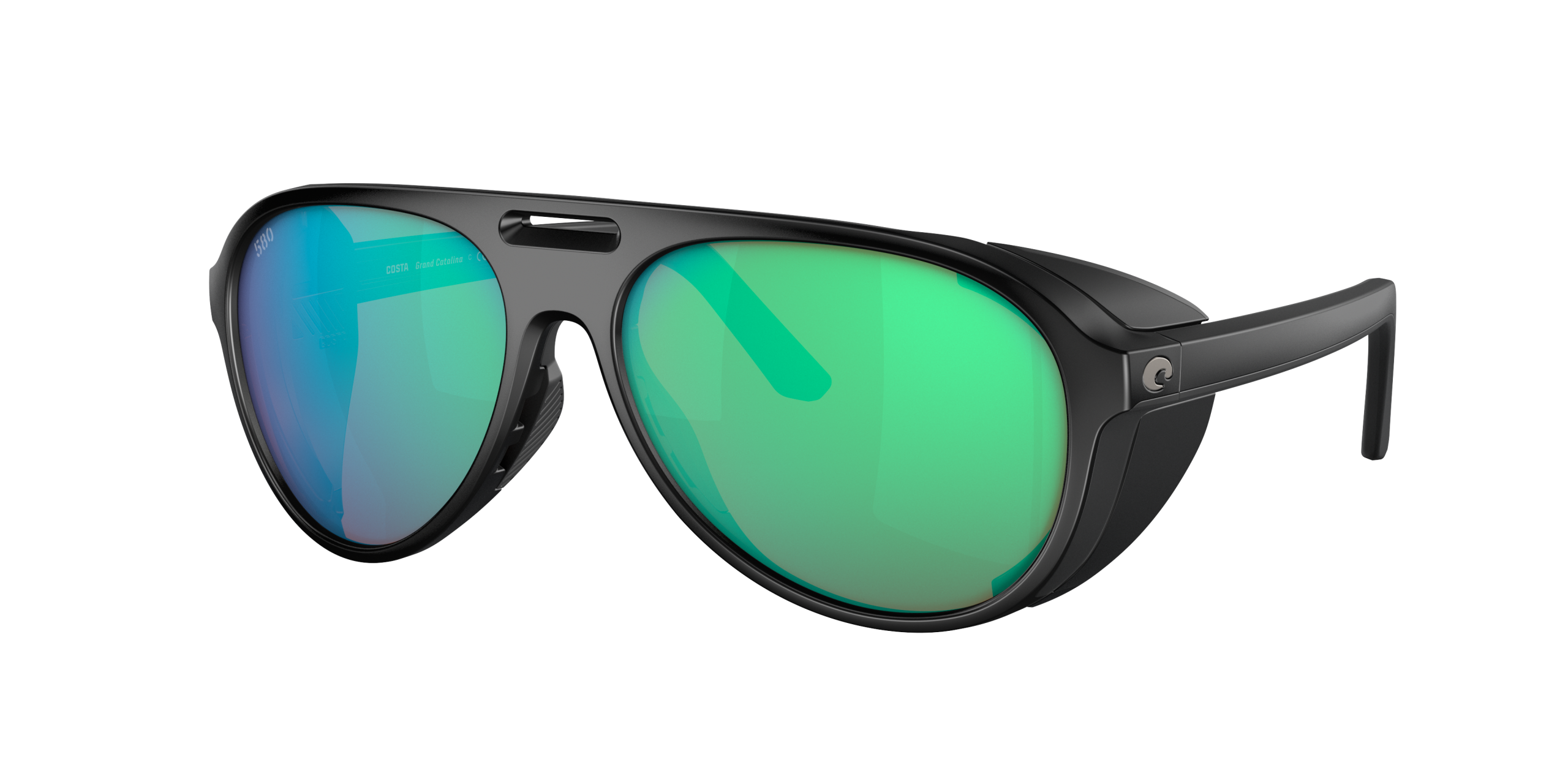 Grand Catalina Polarized Sunglasses in Green Mirror
