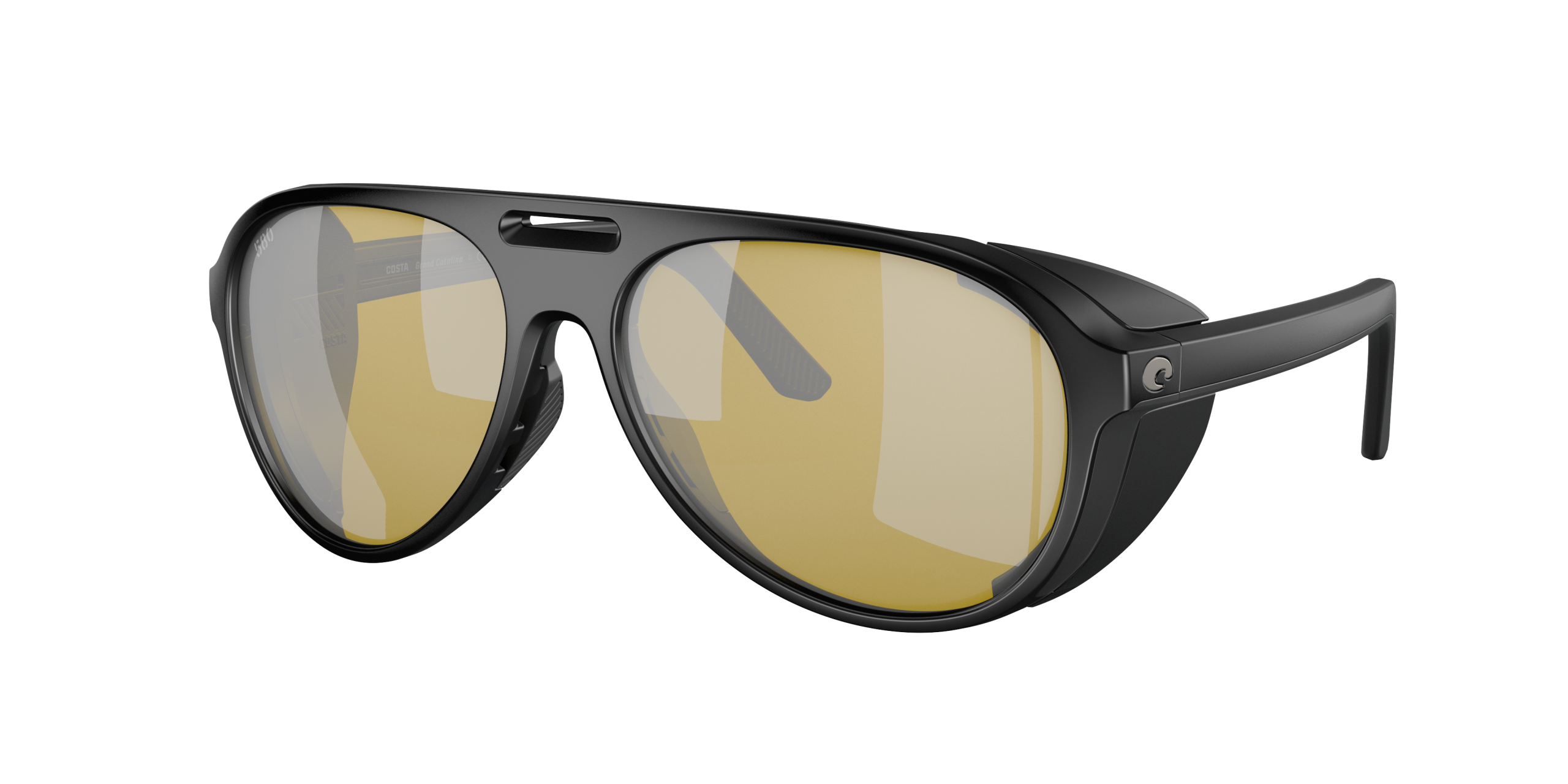 Grand Catalina Polarized Sunglasses in Sunrise Silver Mirror