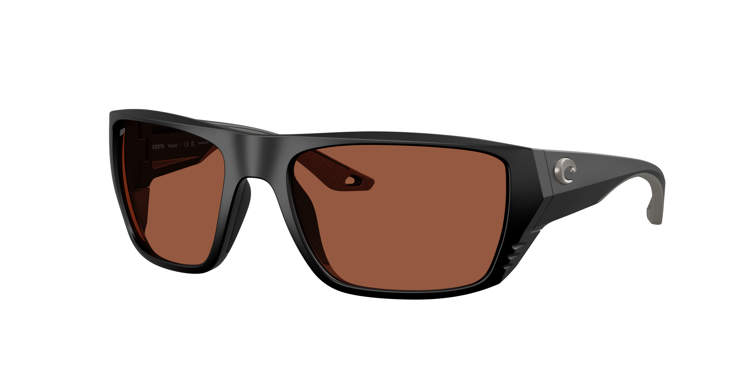 Finlet Polarized Sunglasses in Copper