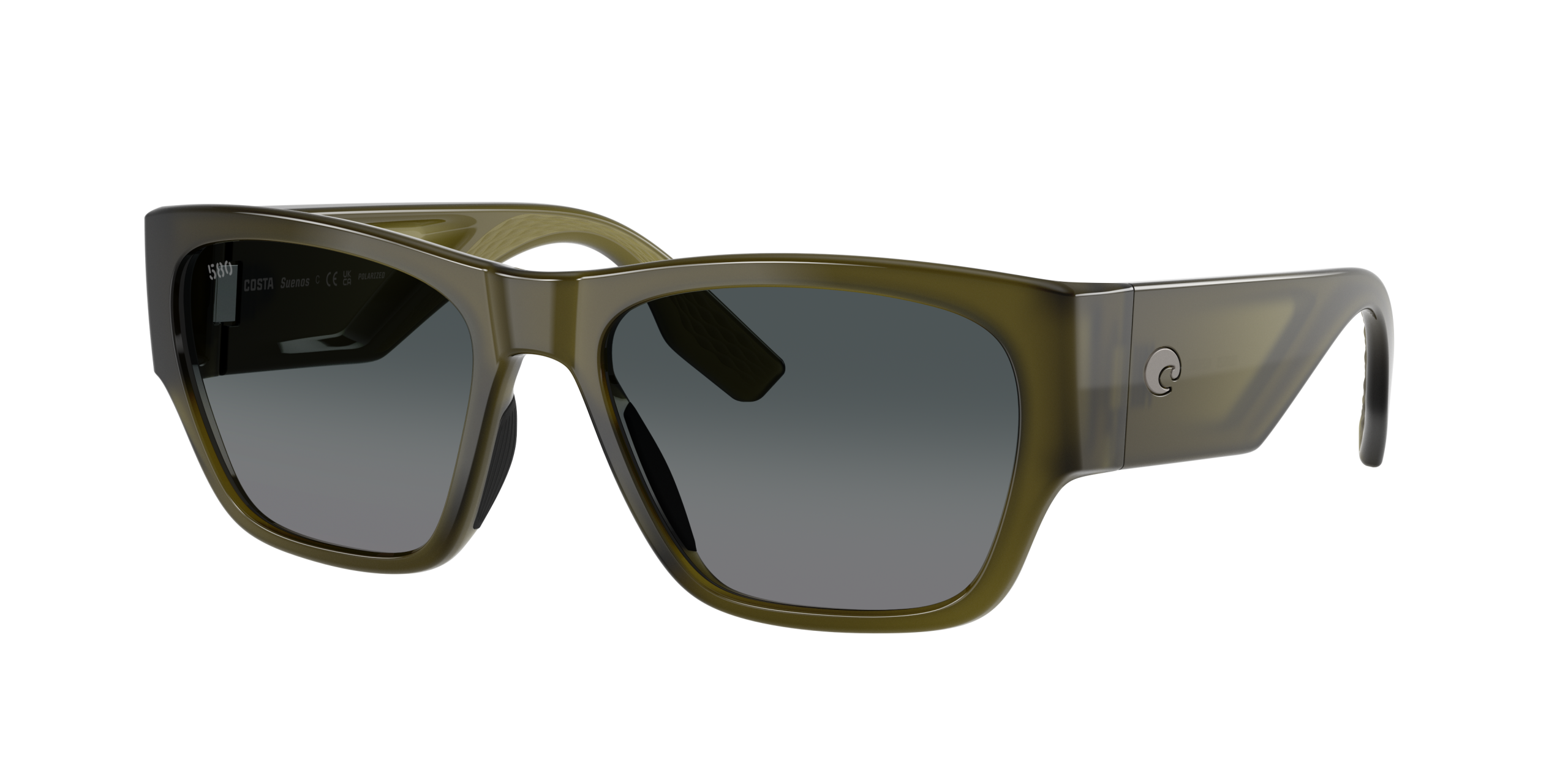 Suenos Polarized Sunglasses in Gray Gradient