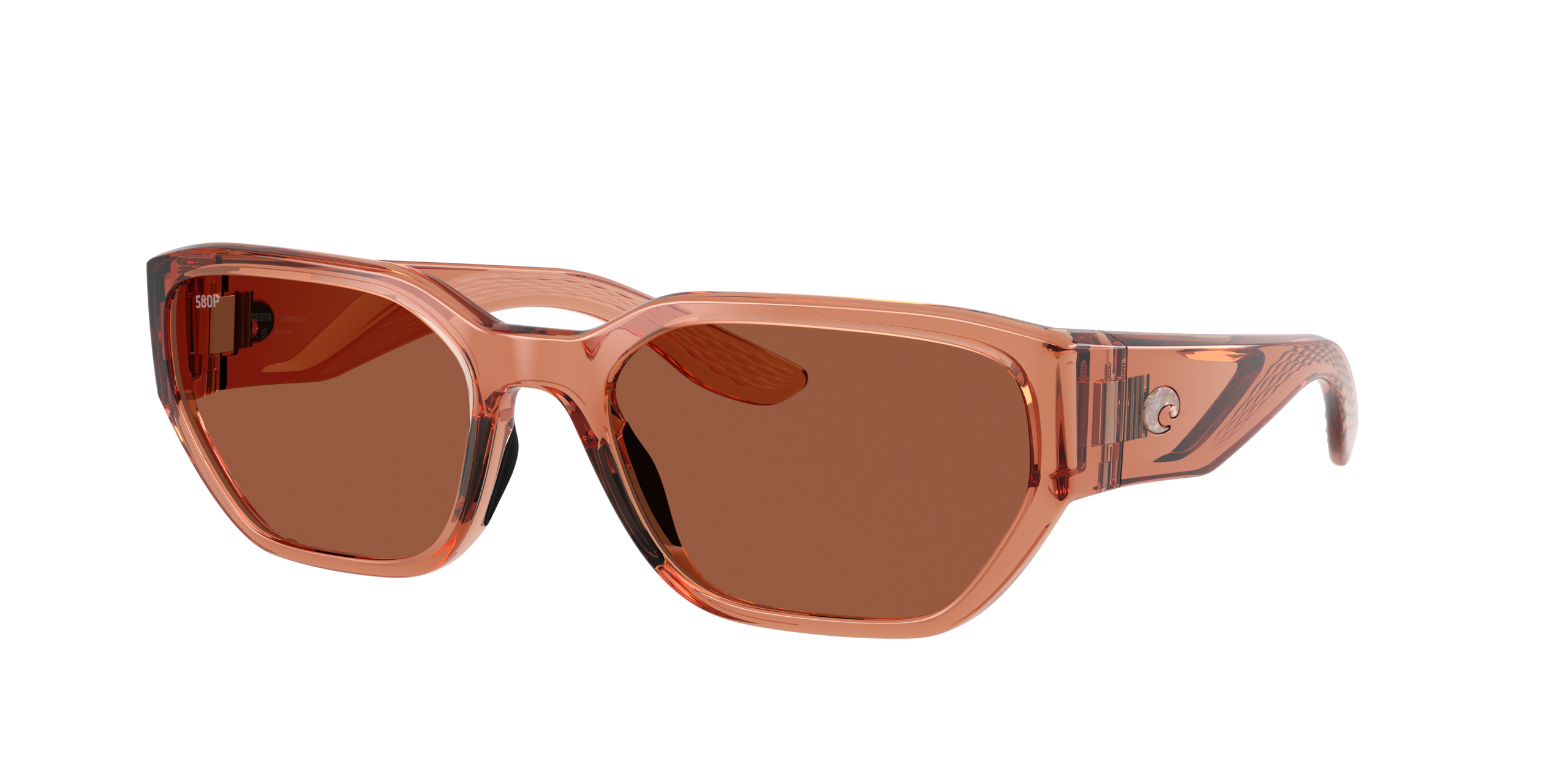 Clemente Polarized Sunglasses in Copper