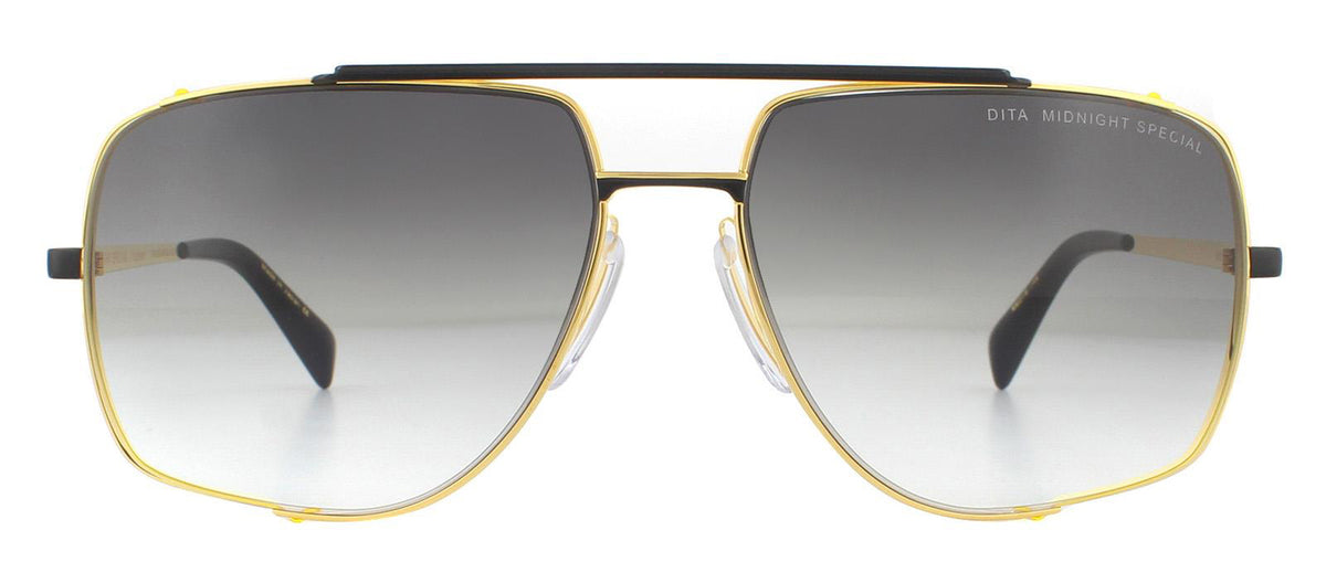DITA MIDNIGHT SPECIAL Aviator Sunglasses - Gold
