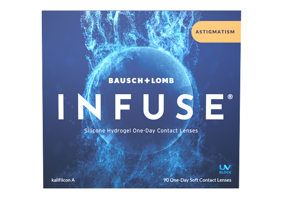 INFUSE for Astigmatism Contact Lenses