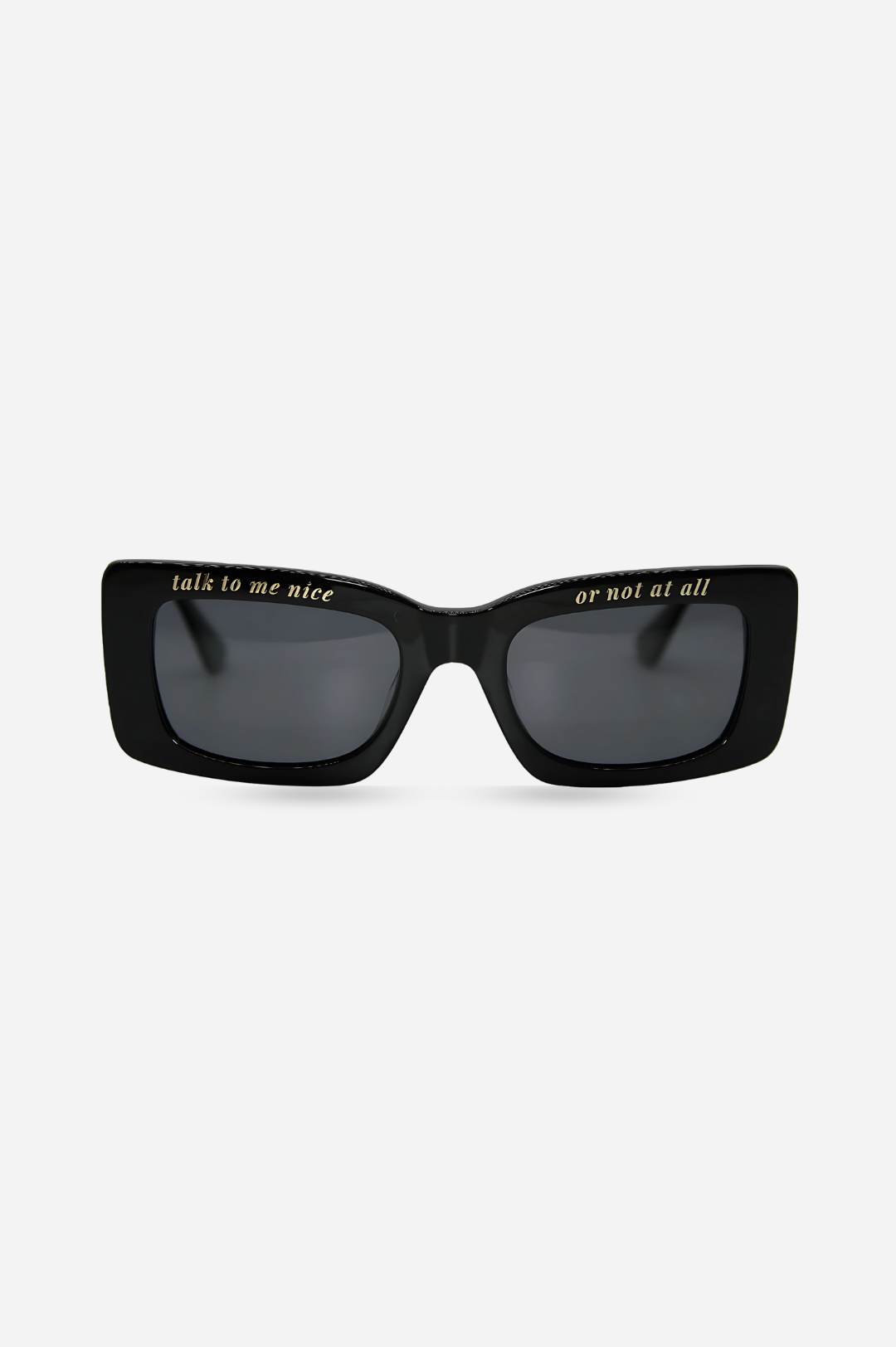 Talk To Me Nice / Black