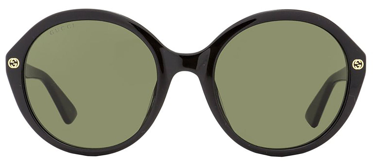 GUCCI GG0023S 001 Oval Sunglasses - Black