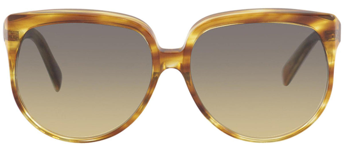Celine CL40048IN 56B Geometric Sunglasses - Horn
