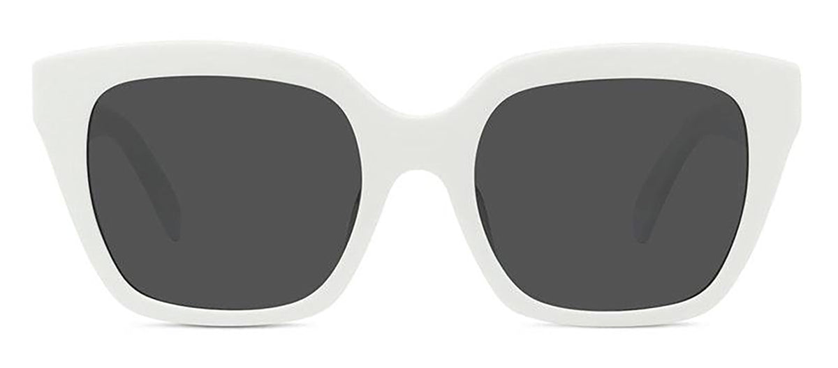 Celine MONOCHROMS CL 40198F 25A Butterfly Sunglasses - White