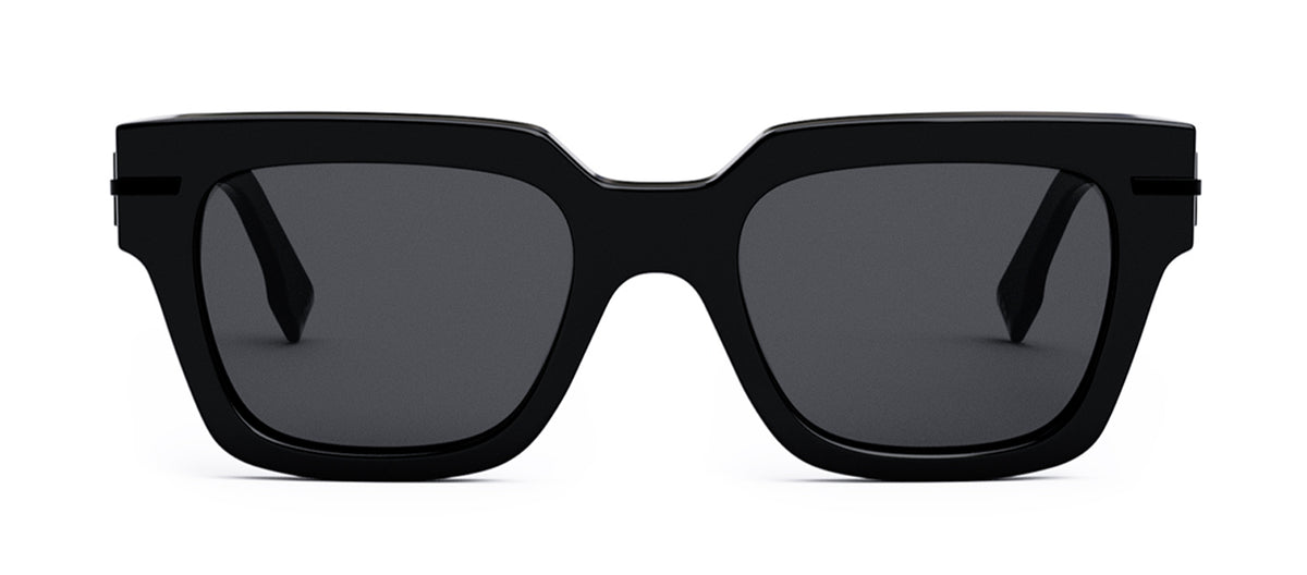 Fendi FENDIGRAPHY FE 40078I 01A Square Sunglasses - Black