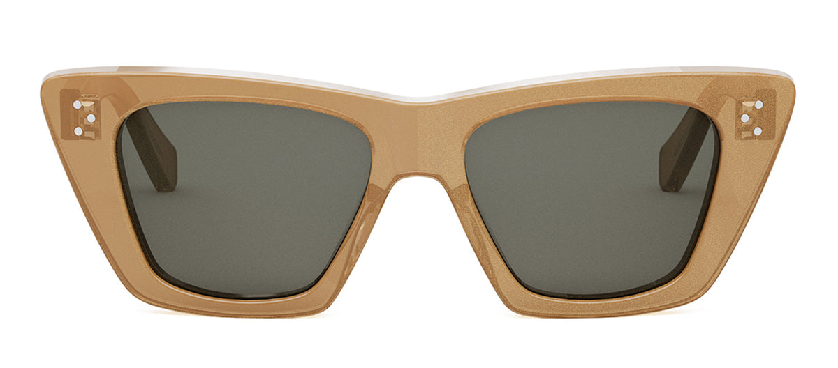 Celine Bold CL40187I 59A Cat Eye Sunglasses - Brown